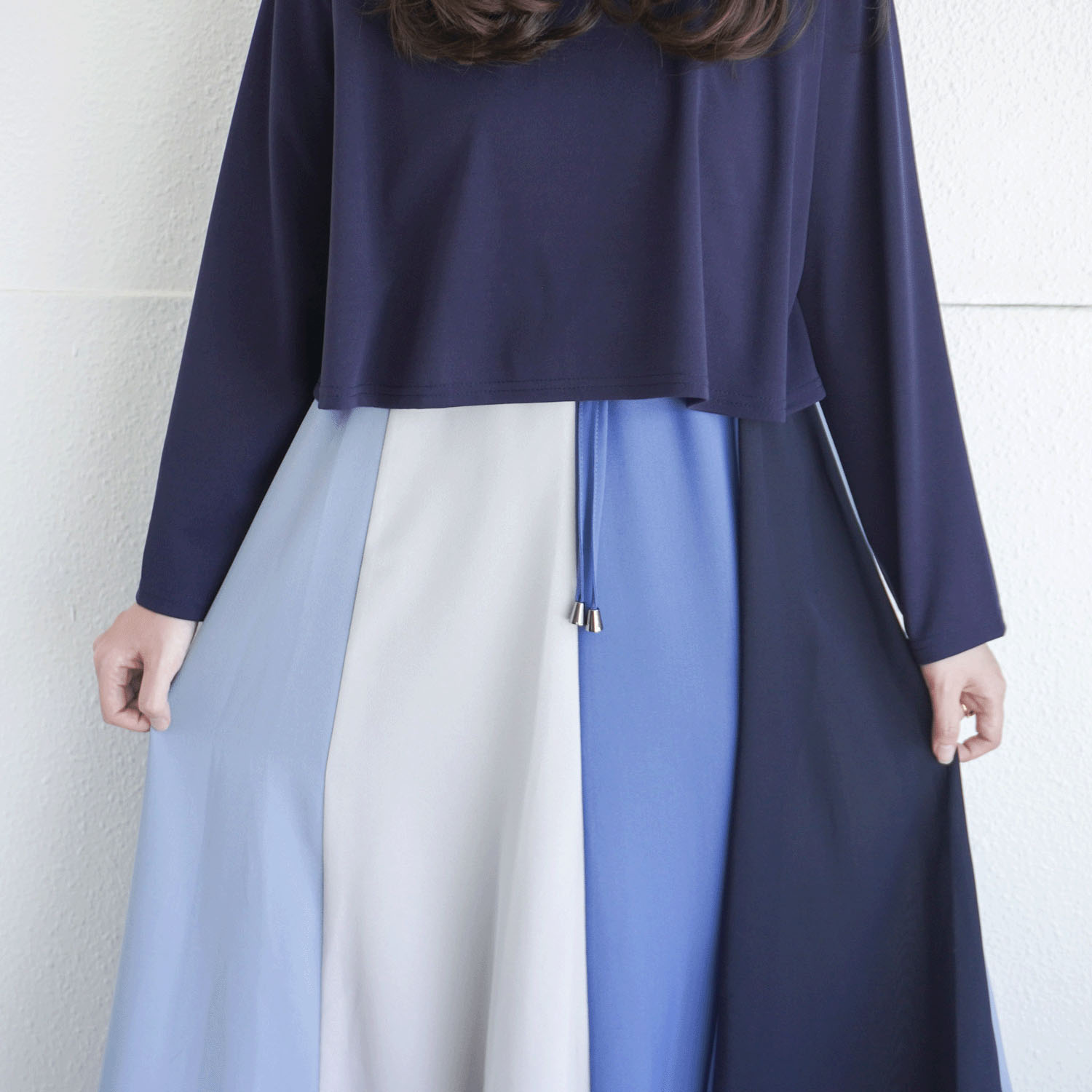 配色切替ワンピース - 画像16