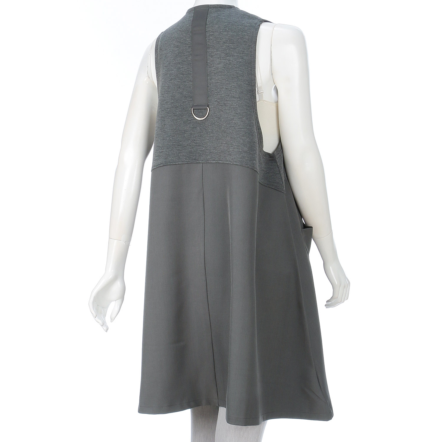 布帛切替えベスト - 画像2