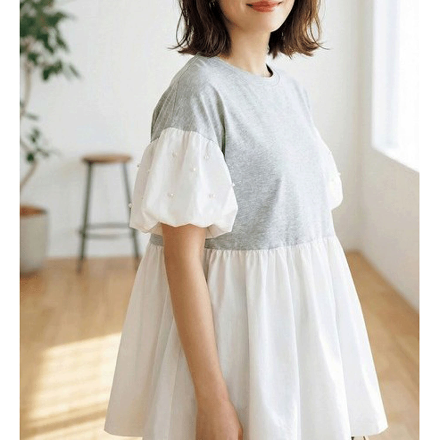 バルーンスリーブチュニック - 画像3