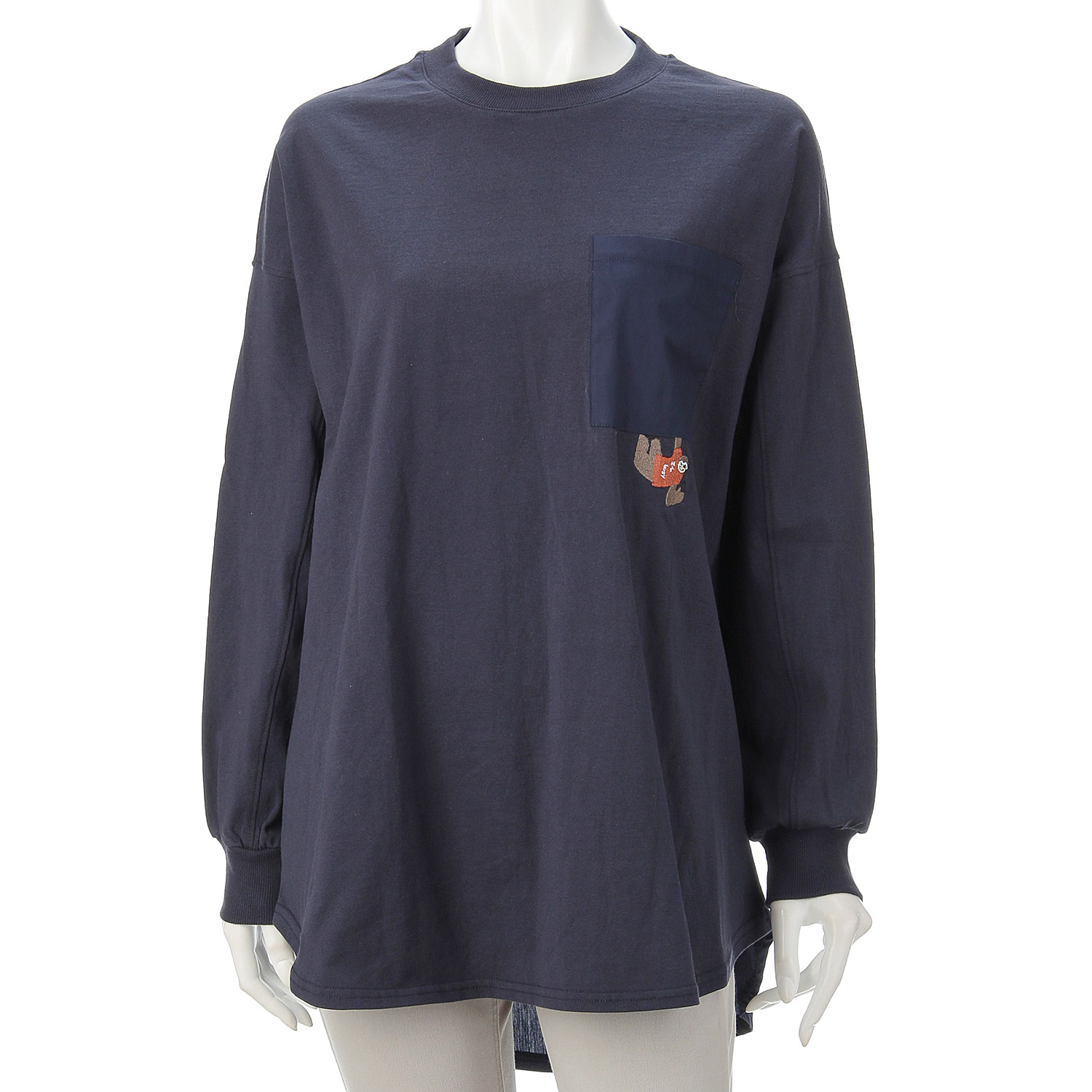 LUPILIEN なまけもの刺繍Tシャツ - 画像10