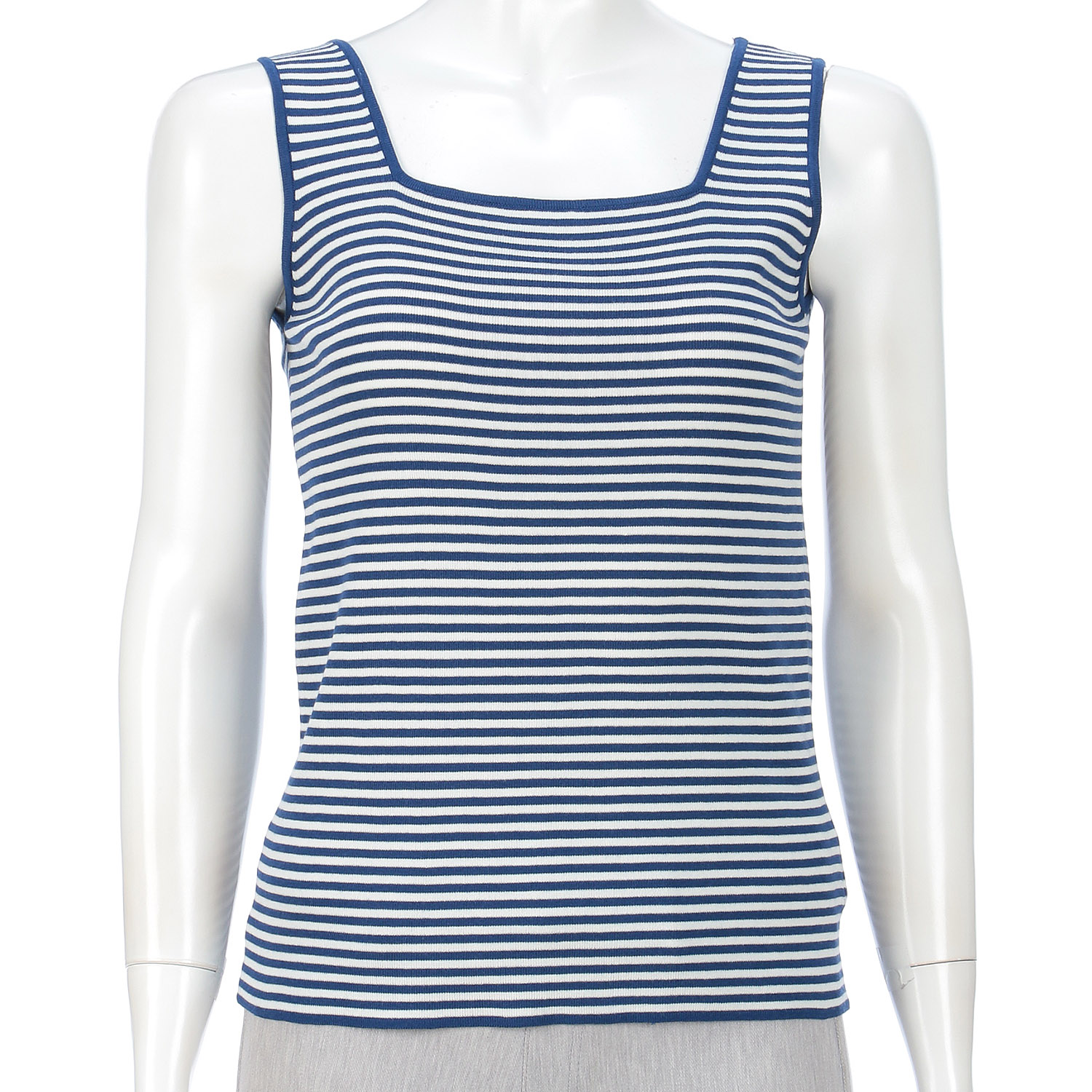 スクエアーV 2wayボーダータンクトップ - 画像6