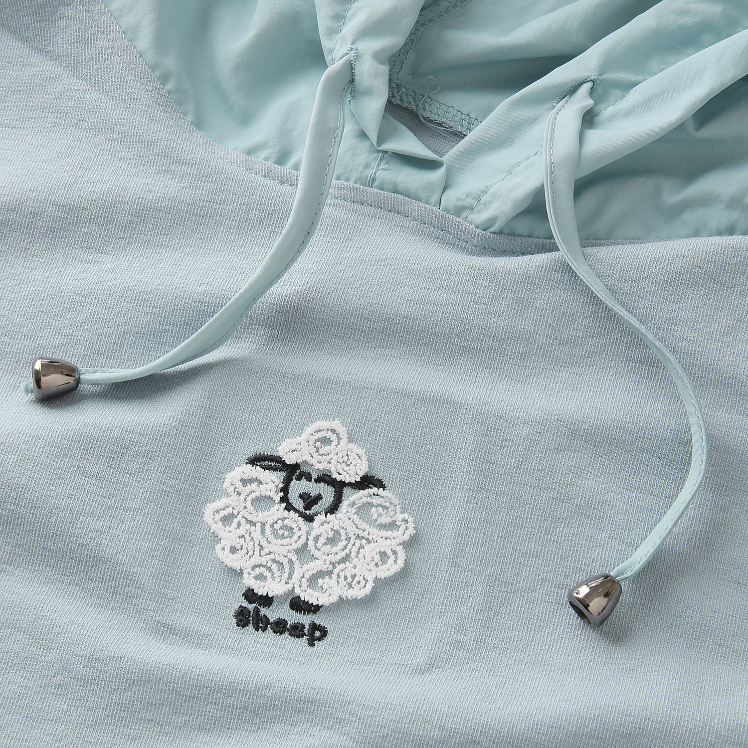 ハブラシ刺繍パーカーTシャツ - 画像7