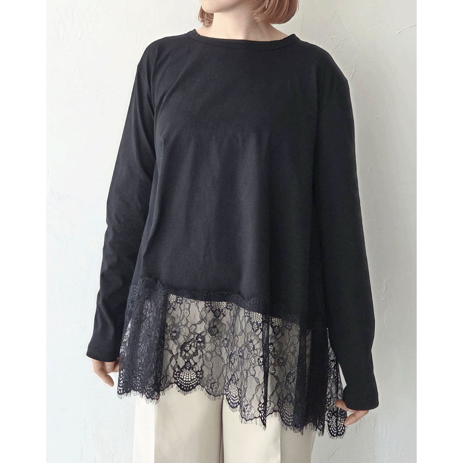 epidemique 裾レースロンT - 画像4