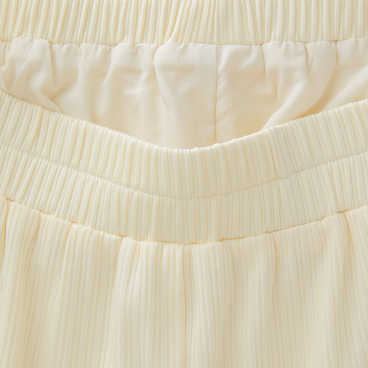 ADESSO L’ORA  リブワイドパンツ - 画像3