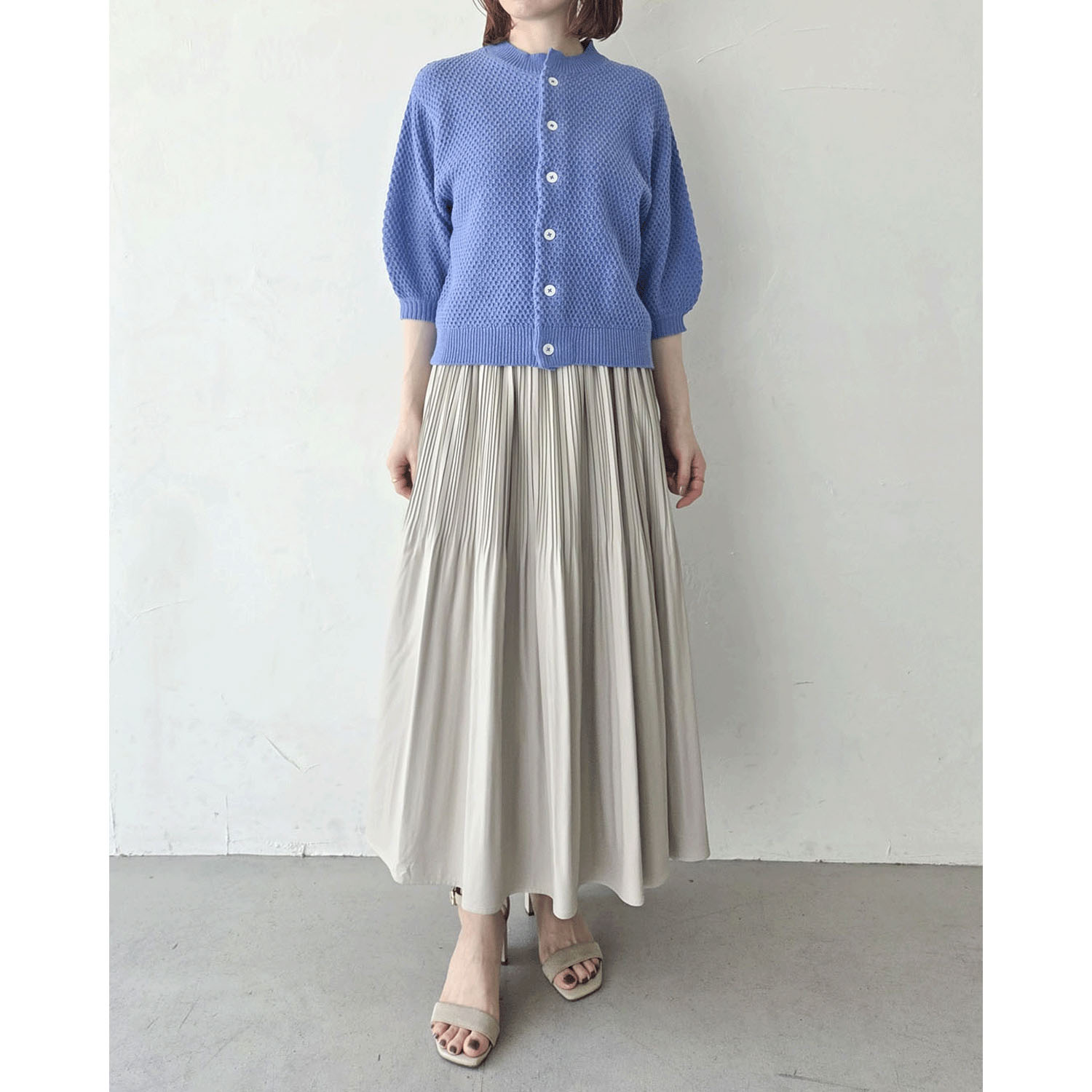 epidemique メッシュニットカーディガン - 画像14