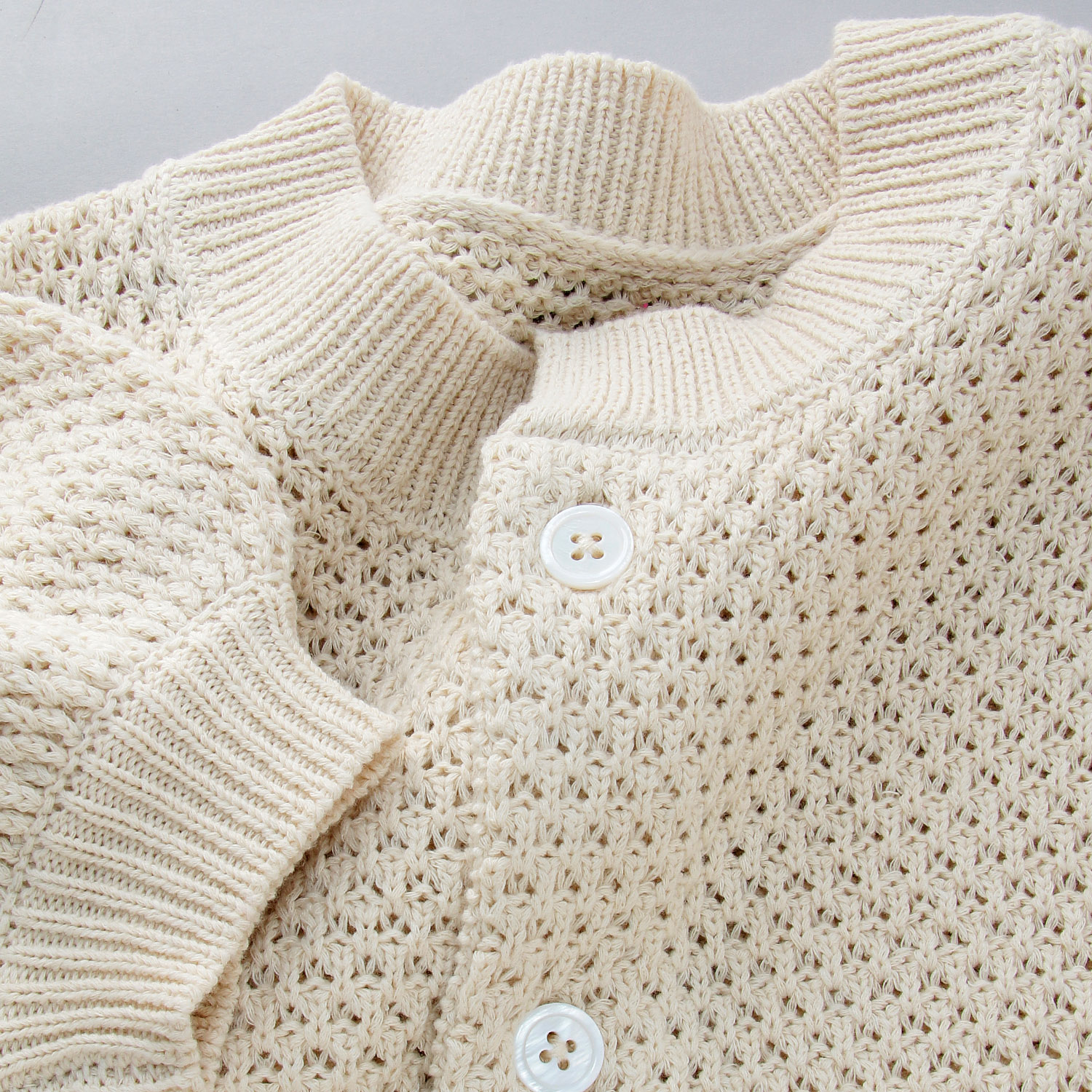 epidemique メッシュニットカーディガン - 画像5