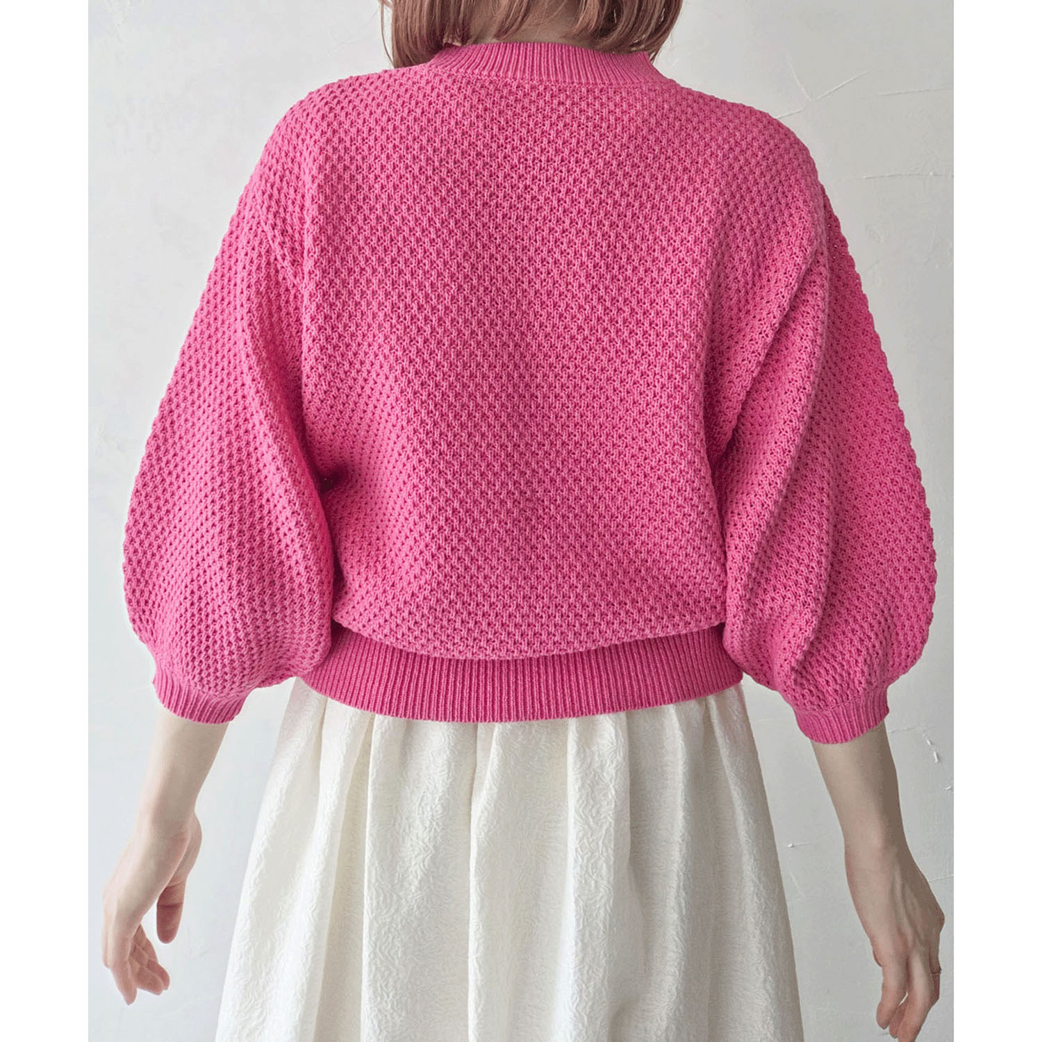 epidemique メッシュニットカーディガン - 画像7