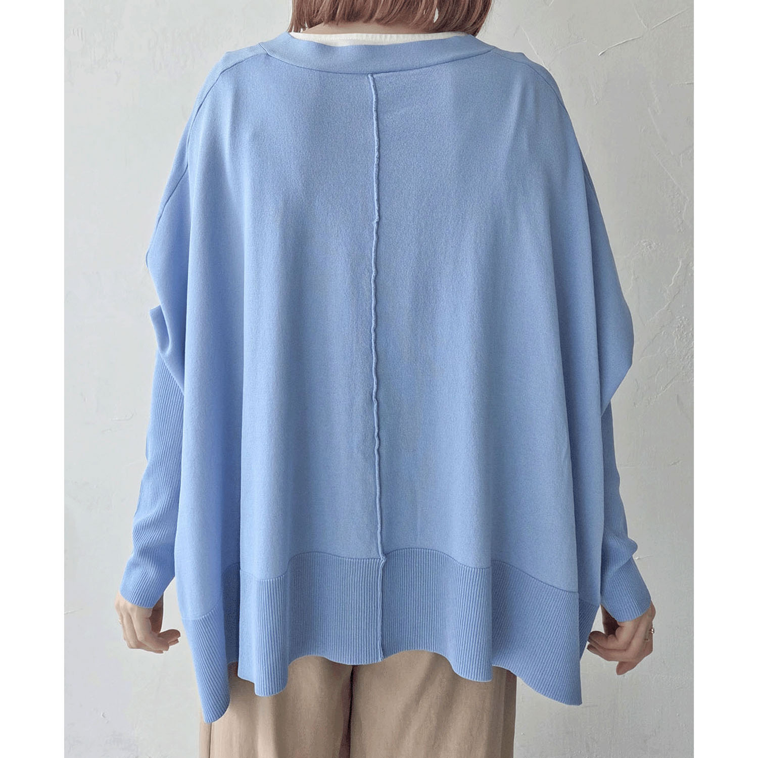 epidemique Vネックワイドカーディガン - 画像10