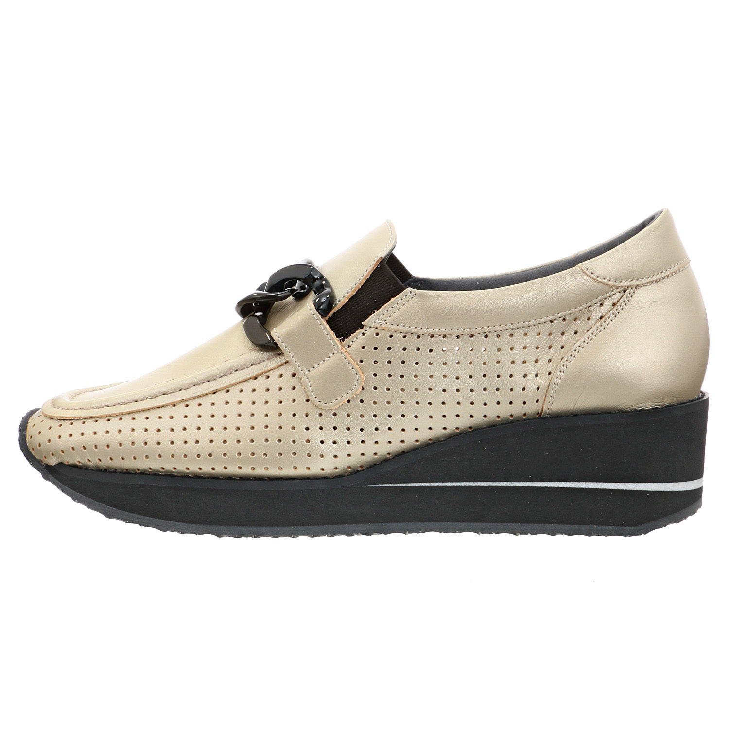 VITA NOVA 飾り付きスリッポンシューズ6975 - 画像3