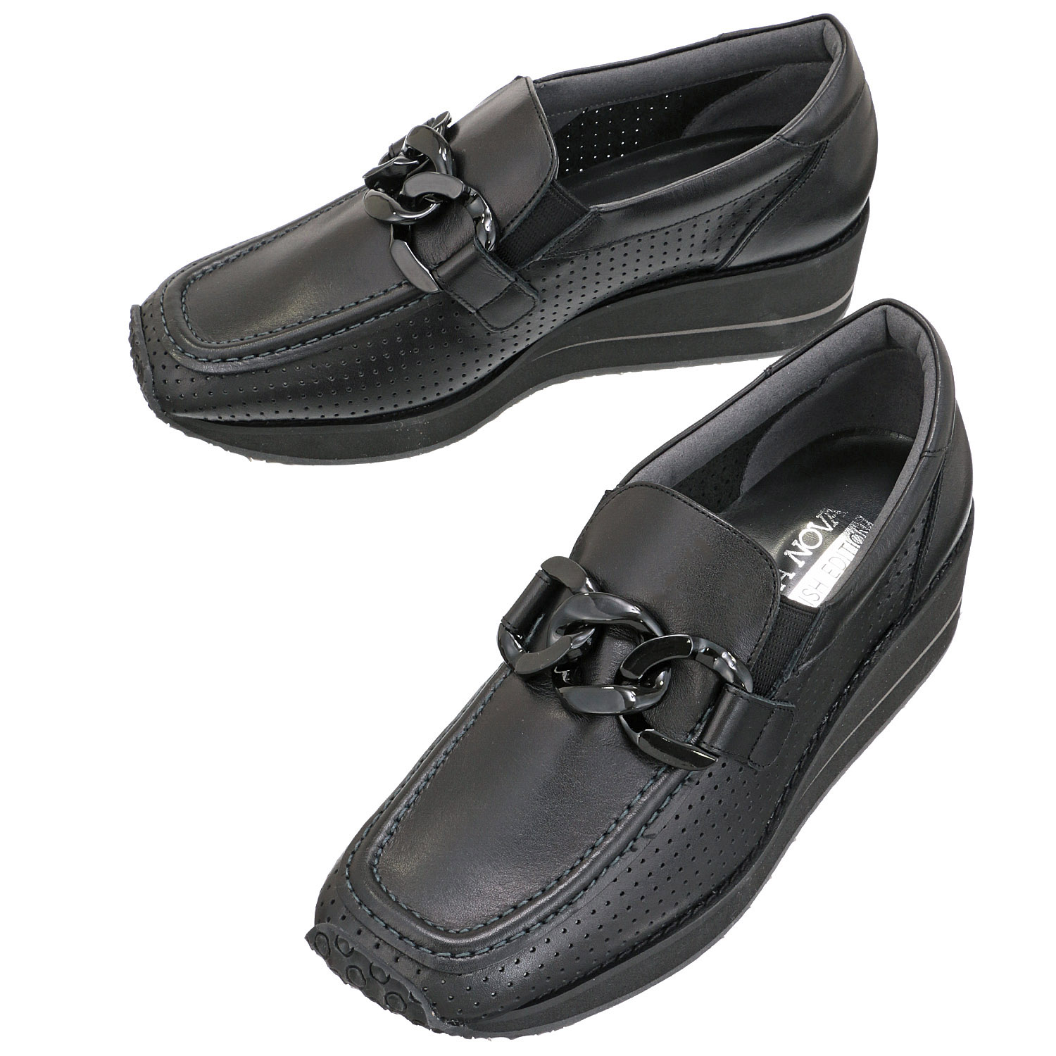 VITA NOVA 飾り付きスリッポンシューズ6975 - 画像7