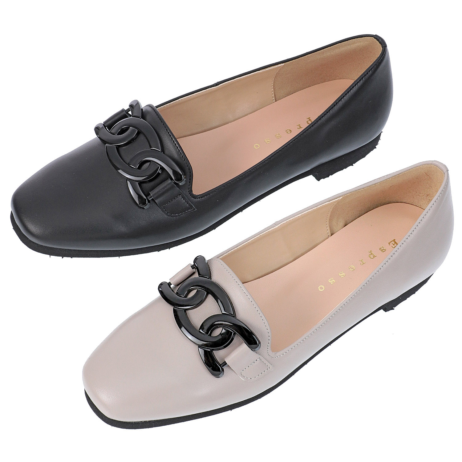 Espresso 飾り付きフラットシューズ 601