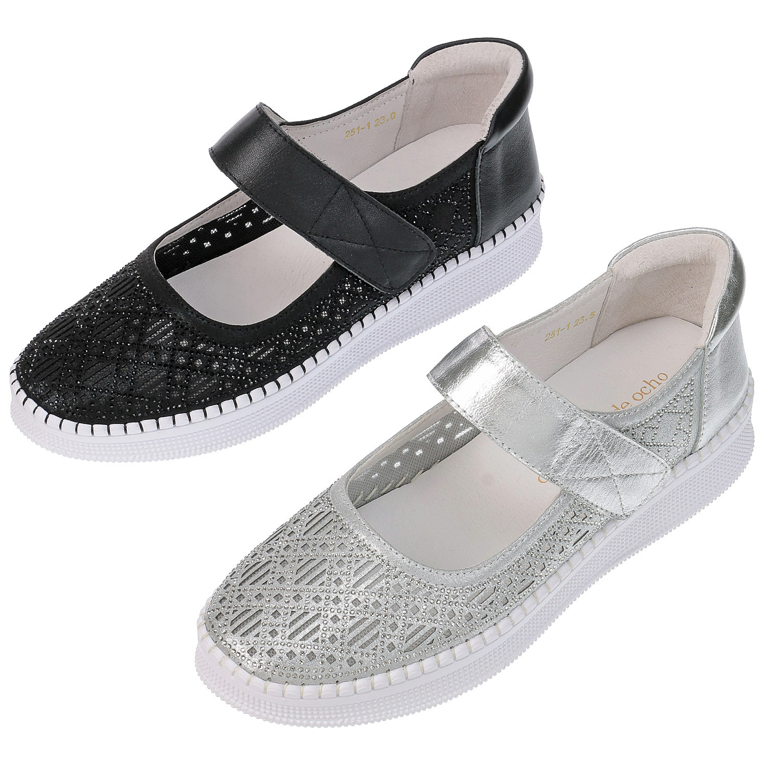 de ocho A de ocho甲ベルトシューズ52－251－1 - 画像1