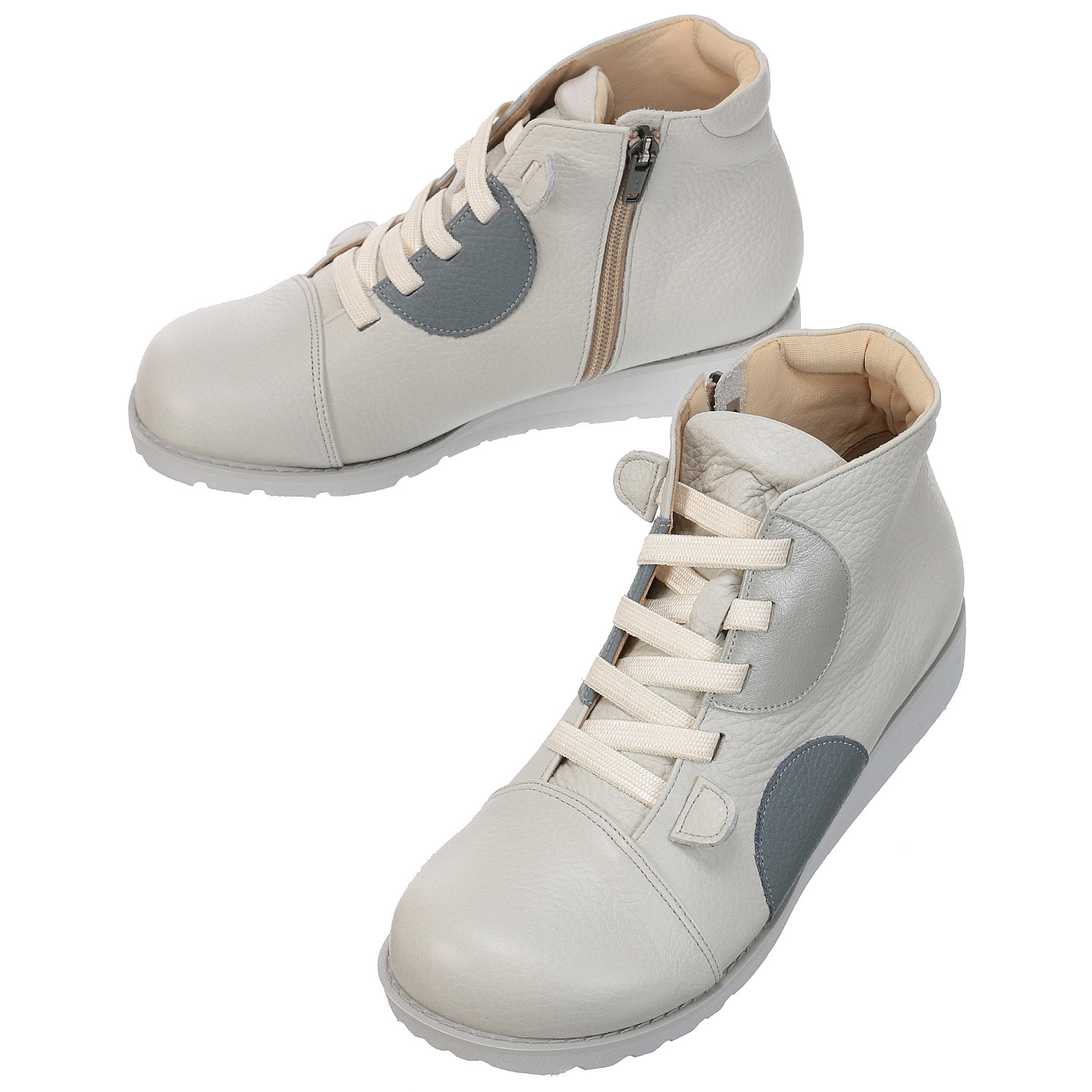 【幅広5Eシューズ】milla sports 水玉ハイカットシューズI－11 - 画像7