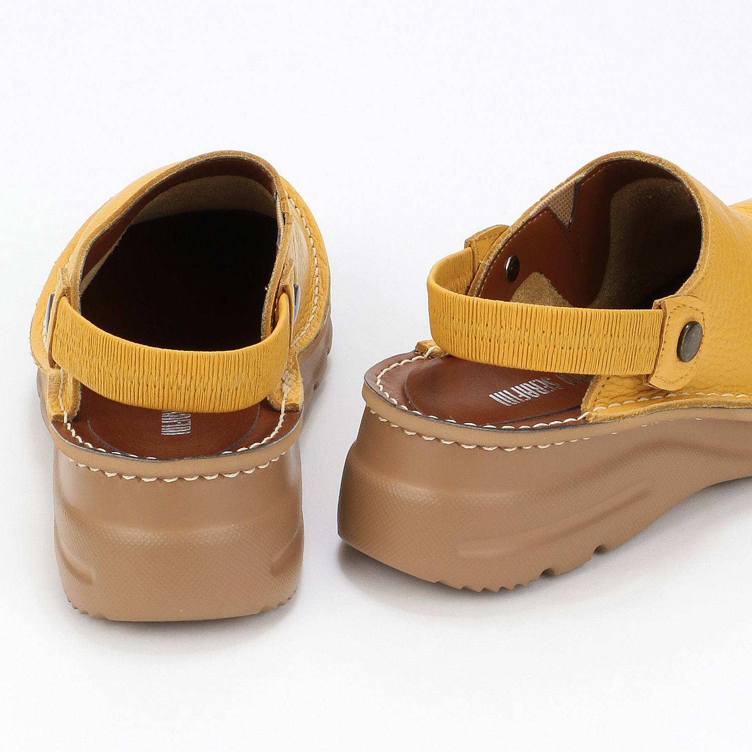 ENRICO SERAFINI 2WAYバックバンドサボシューズ - 画像6