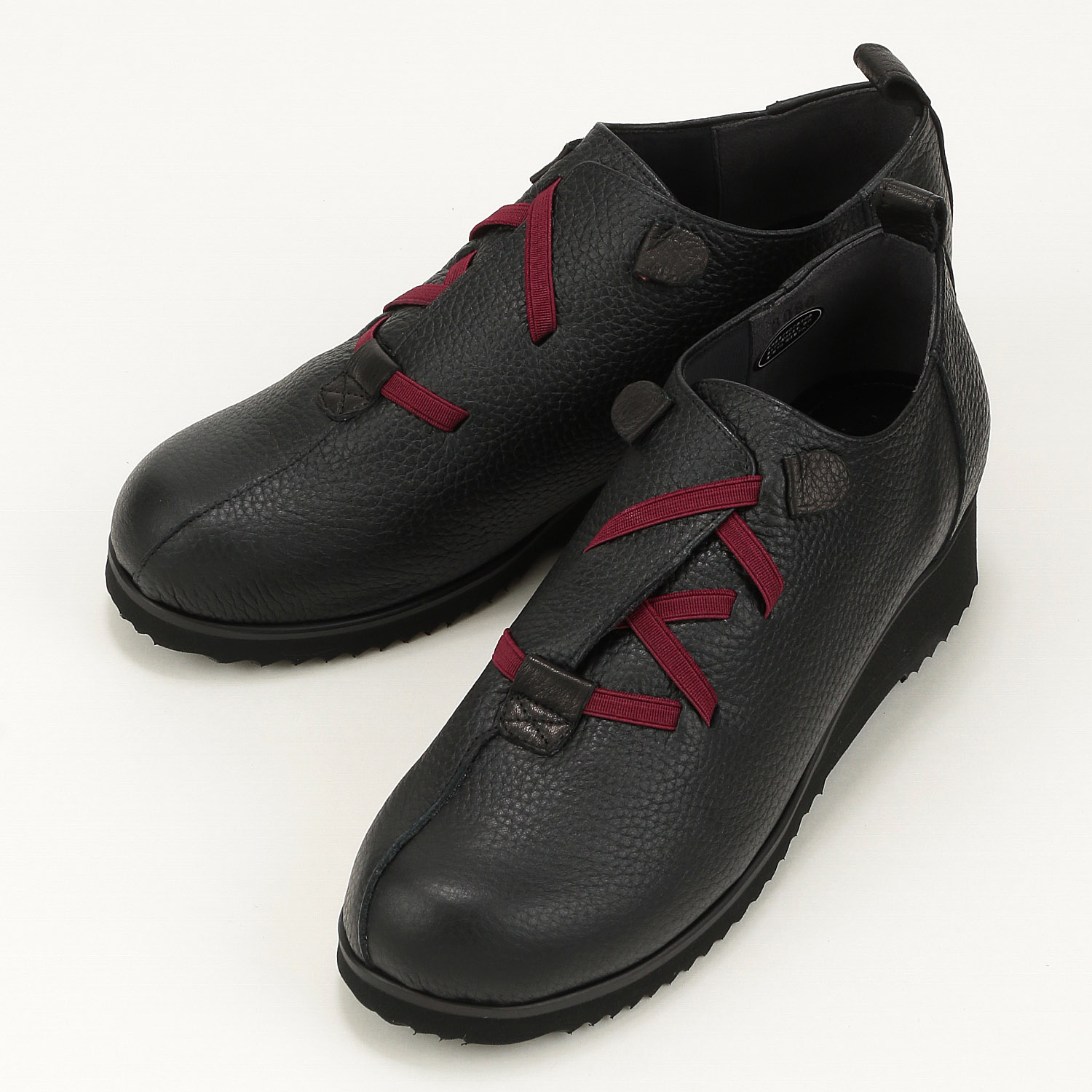 【人気4Eシューズ】 SAINT HONORE 甲ゴムカジュアルシューズ3080 - 画像2