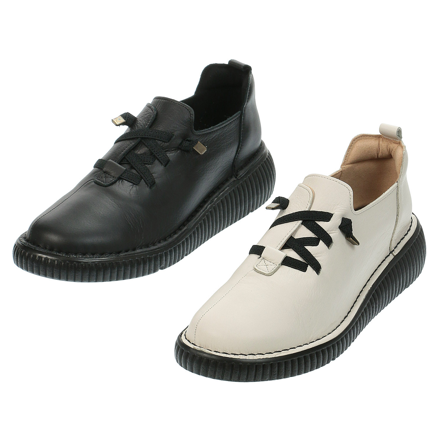 【2026SS 新商品】 Dona Miss アウトステッチカジュアルシューズ - 画像1