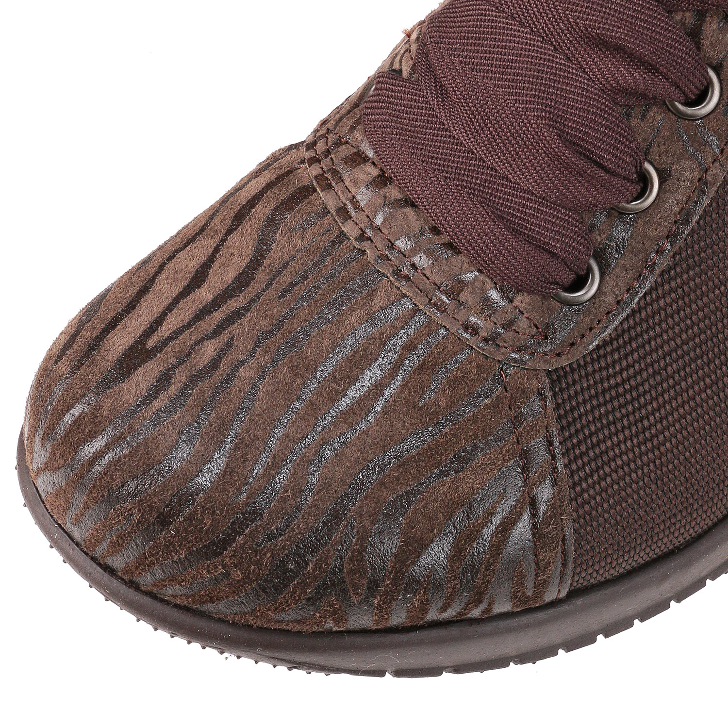 【好評売れ筋4Eシューズ】 LA MODA PUT PUT レースアップストレッチシューズ - 画像7