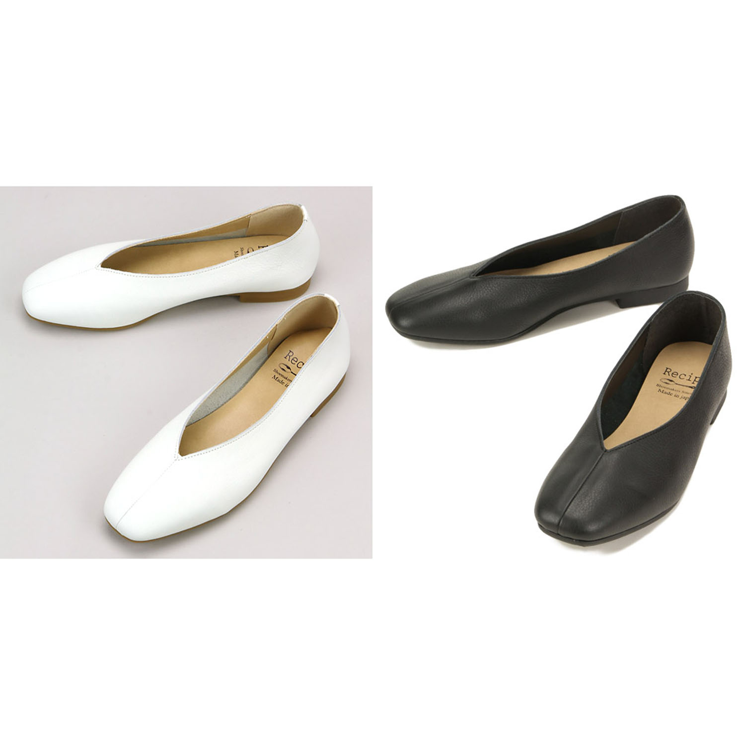 Recipe  Vカット スクエアシューズ RP－267 - 画像1