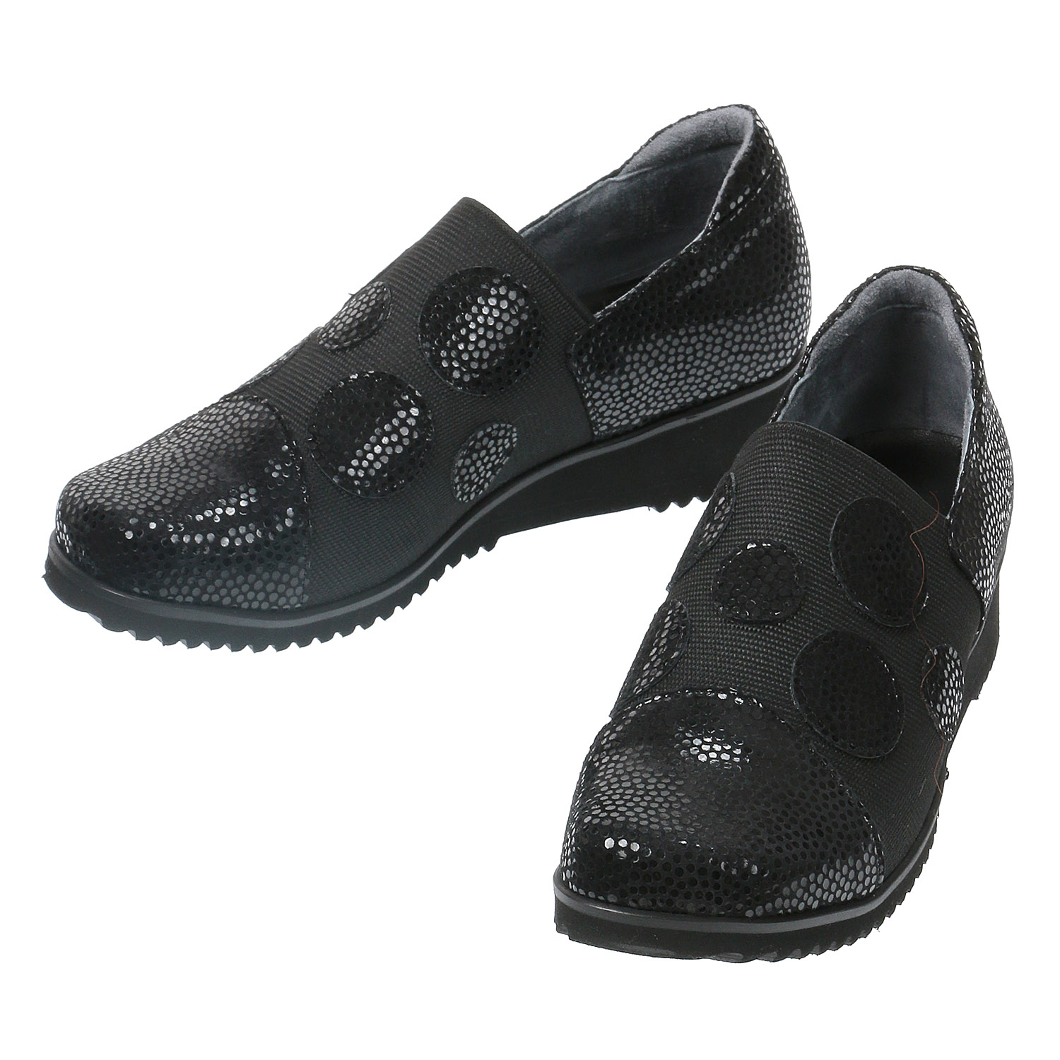 SPORTS NINE ドット柄カジュアルシューズ134－2801 - 画像1