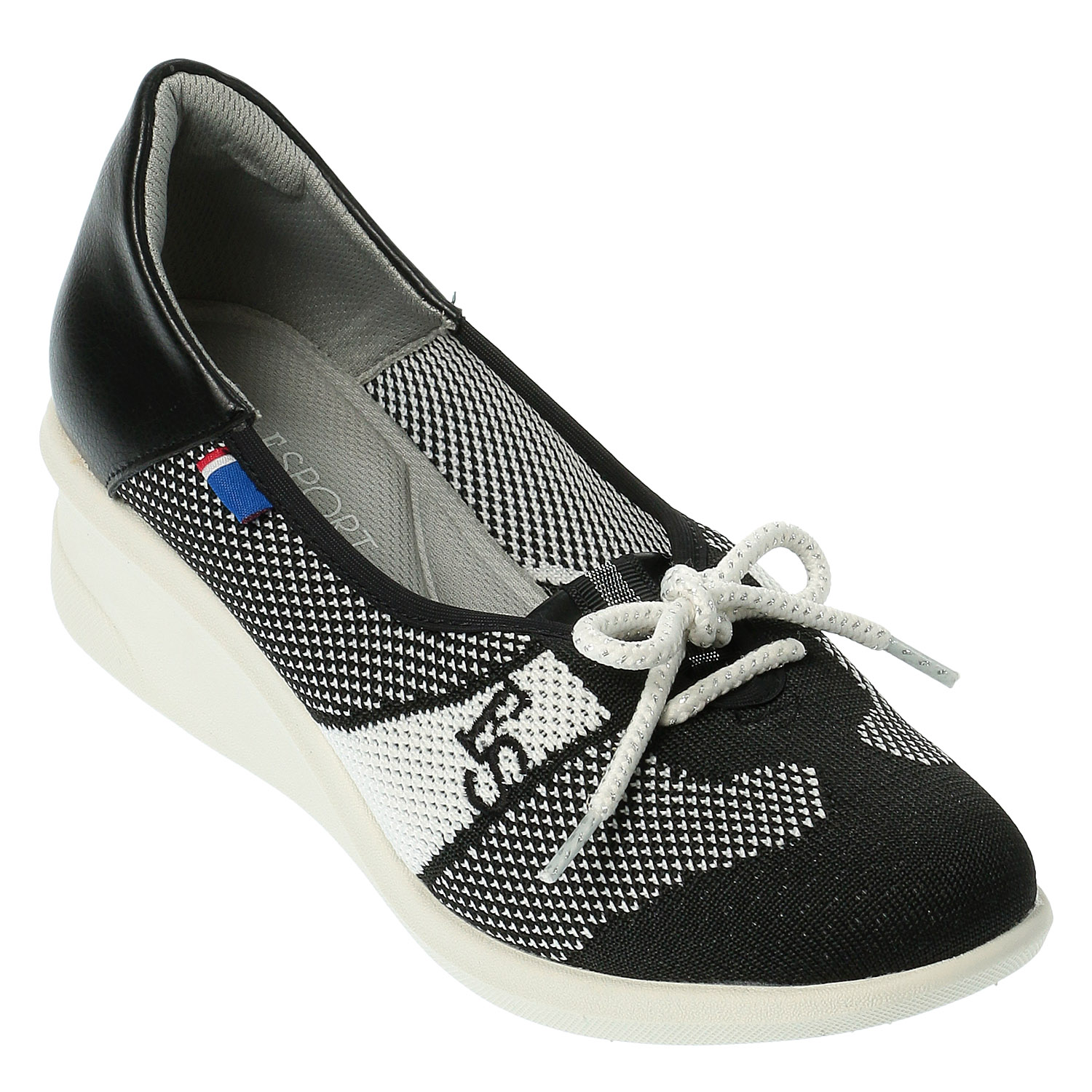 ELLESPORT ニットレースアップシューズESP14709 - 画像2