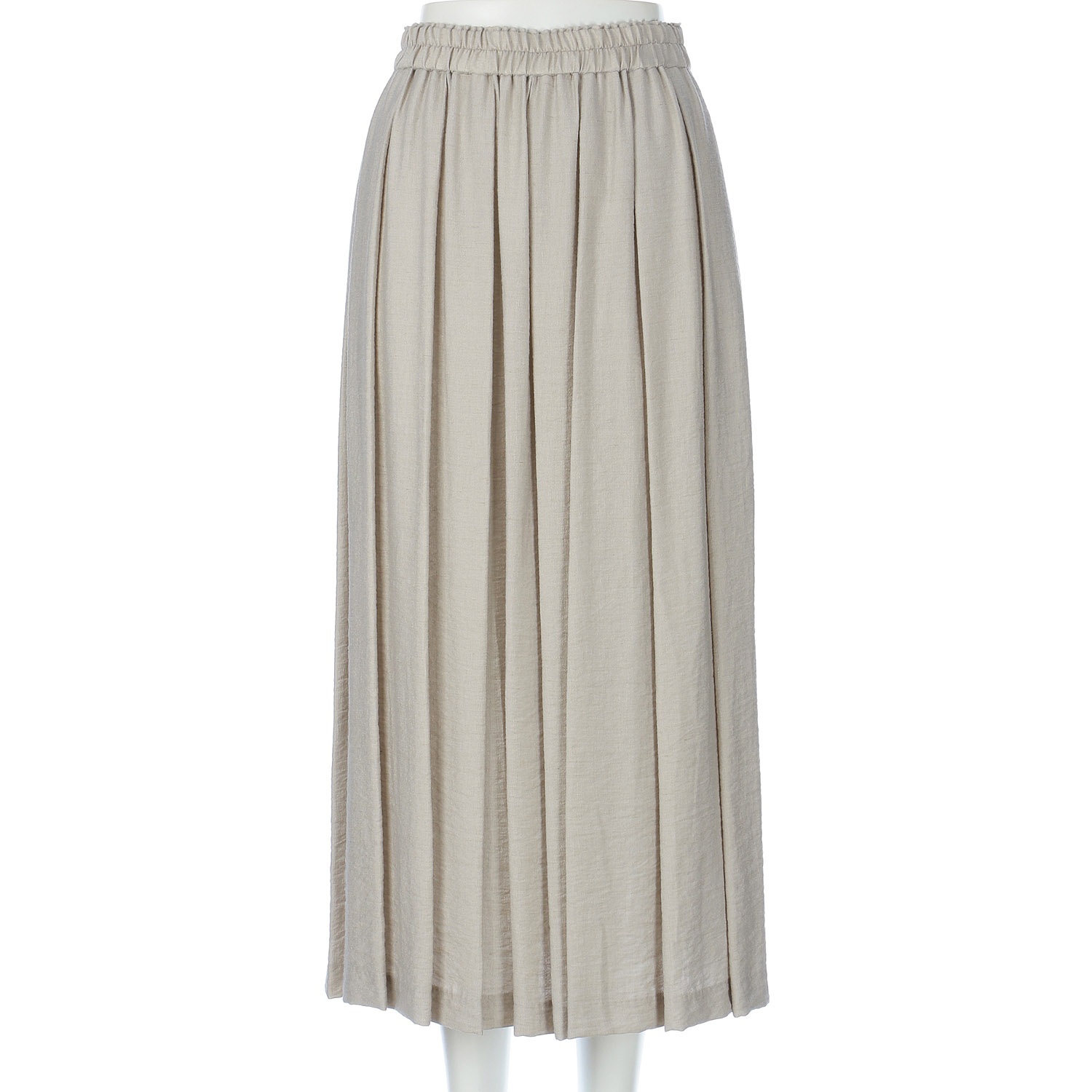 レーヨン麻スラブスカート - 画像4