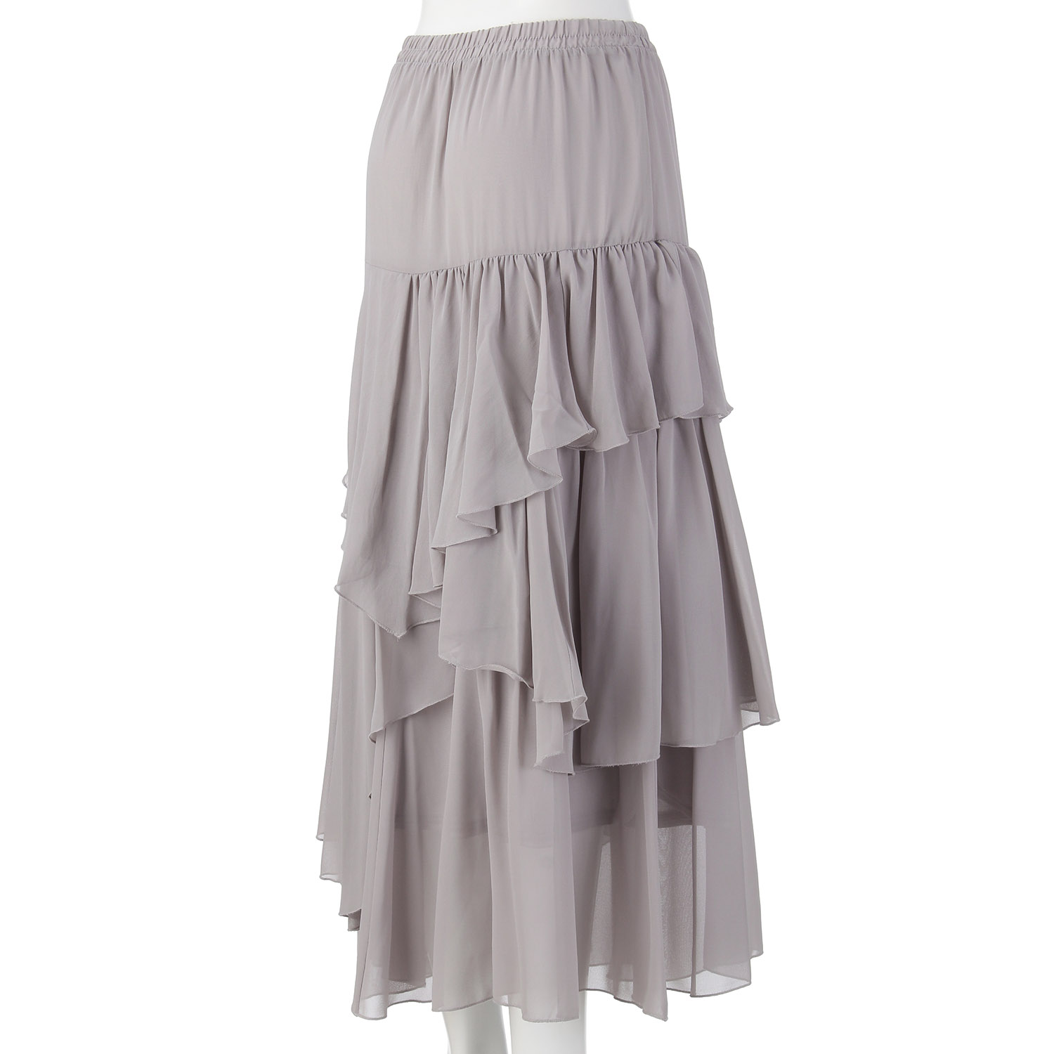 jouir アシメティアードスカート - 画像5