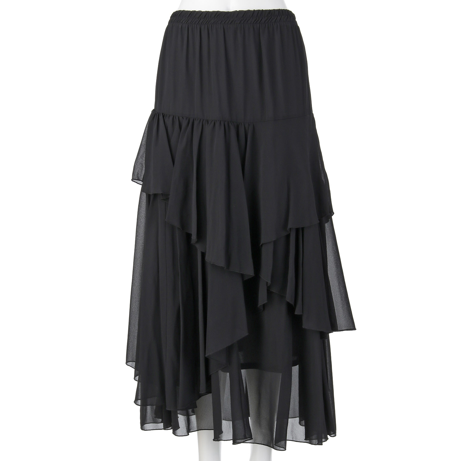 jouir アシメティアードスカート - 画像7