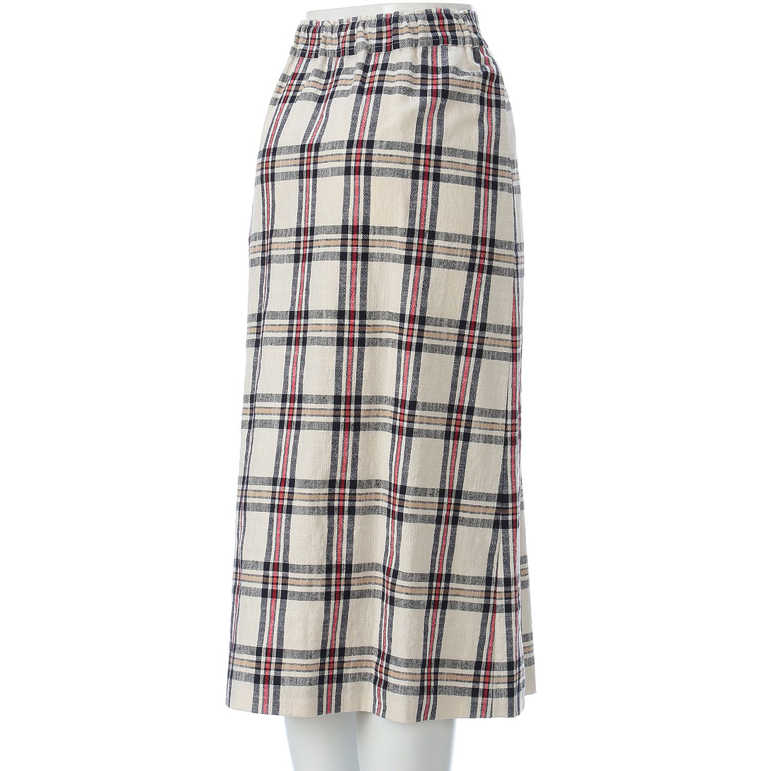 ビッグチェックスカート - 画像2