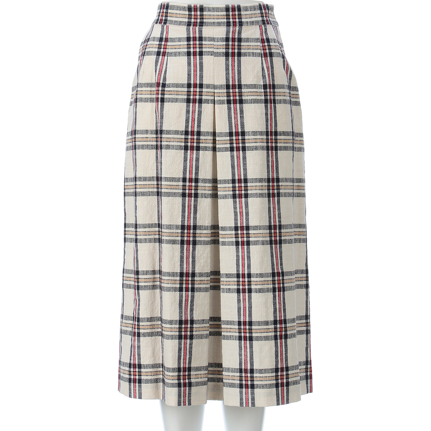 ビッグチェックスカート - 画像1