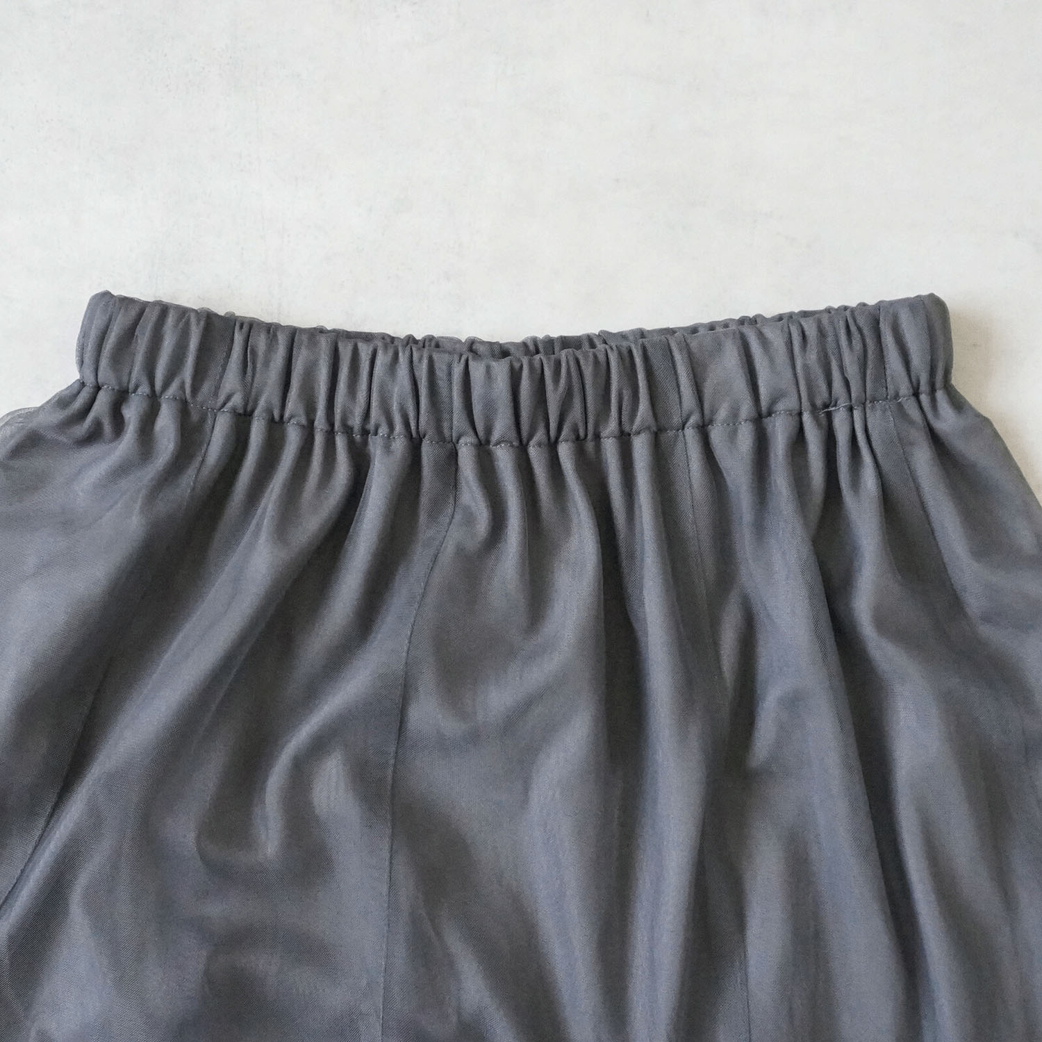 W HEART 大人チュールロングスカート - 画像3