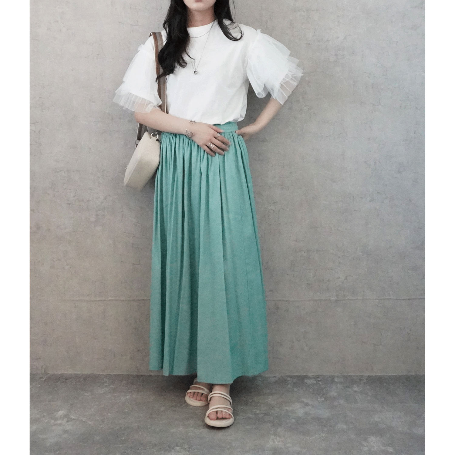 Emma 軽やかギャザースカート