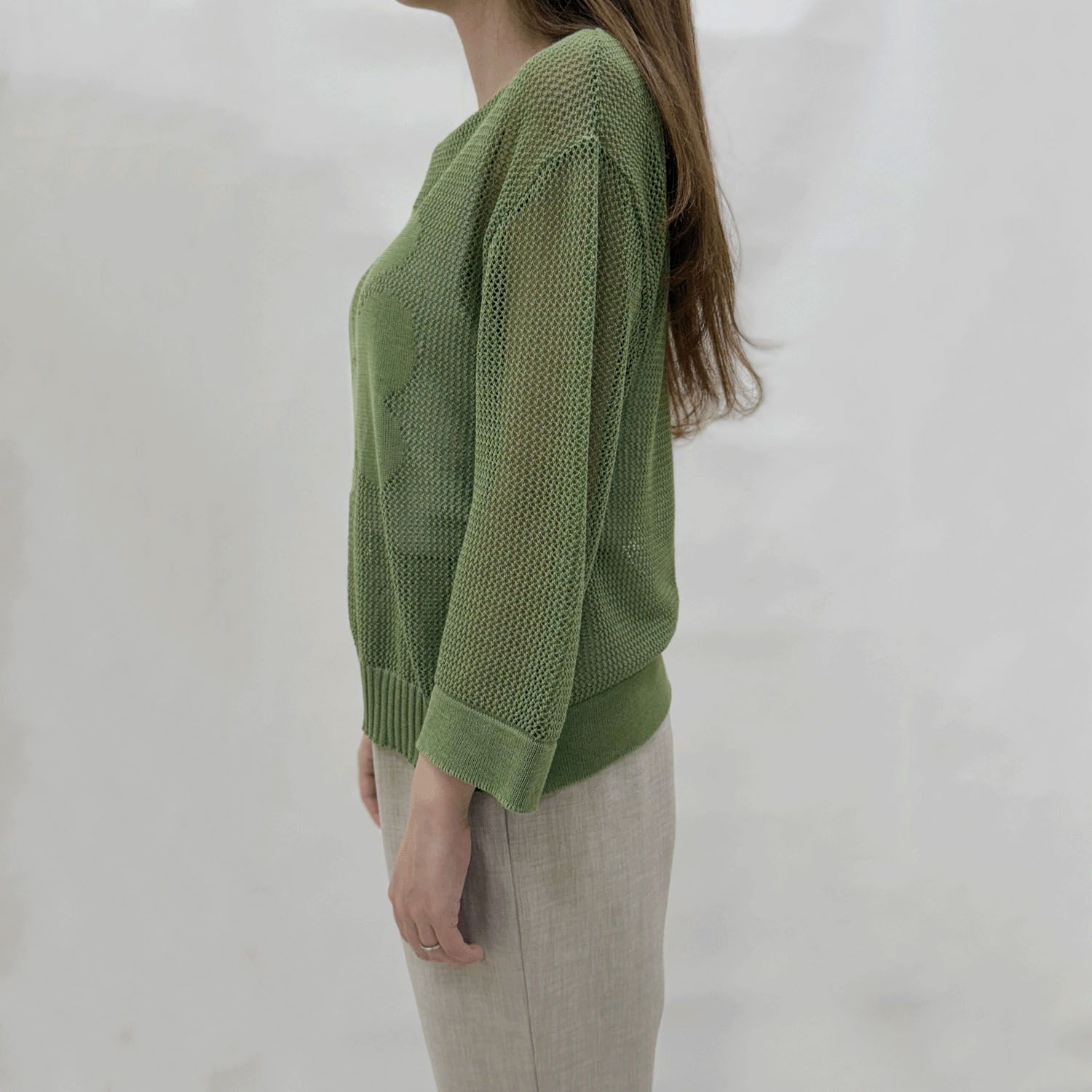 クローバー柄メッシュレイヤード - 画像3