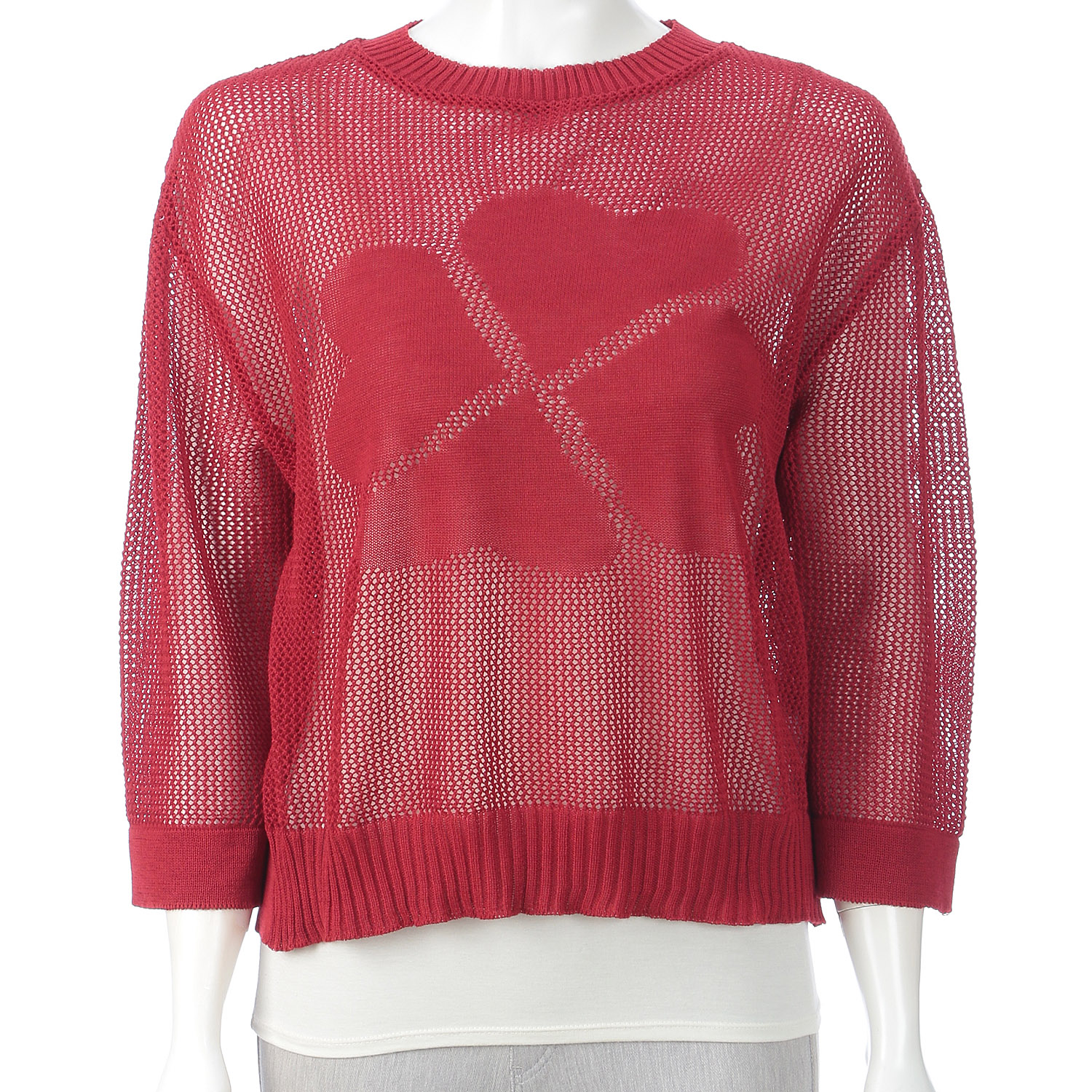 クローバー柄メッシュレイヤード - 画像7