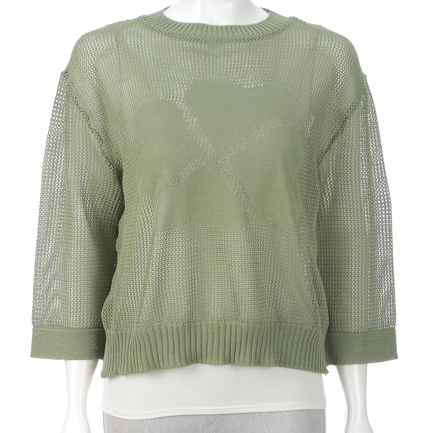 クローバー柄メッシュレイヤード - 画像10