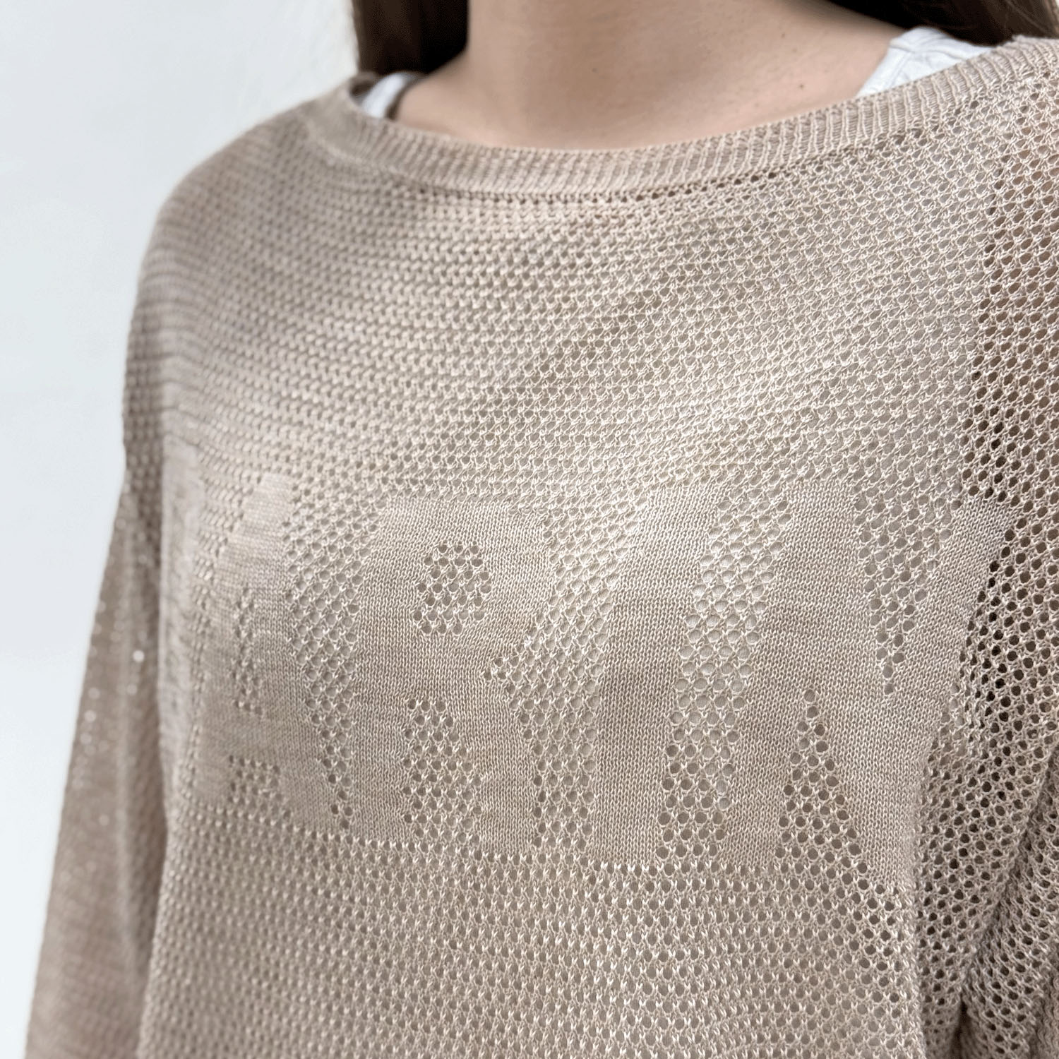 英字メッシュレイヤード - 画像5