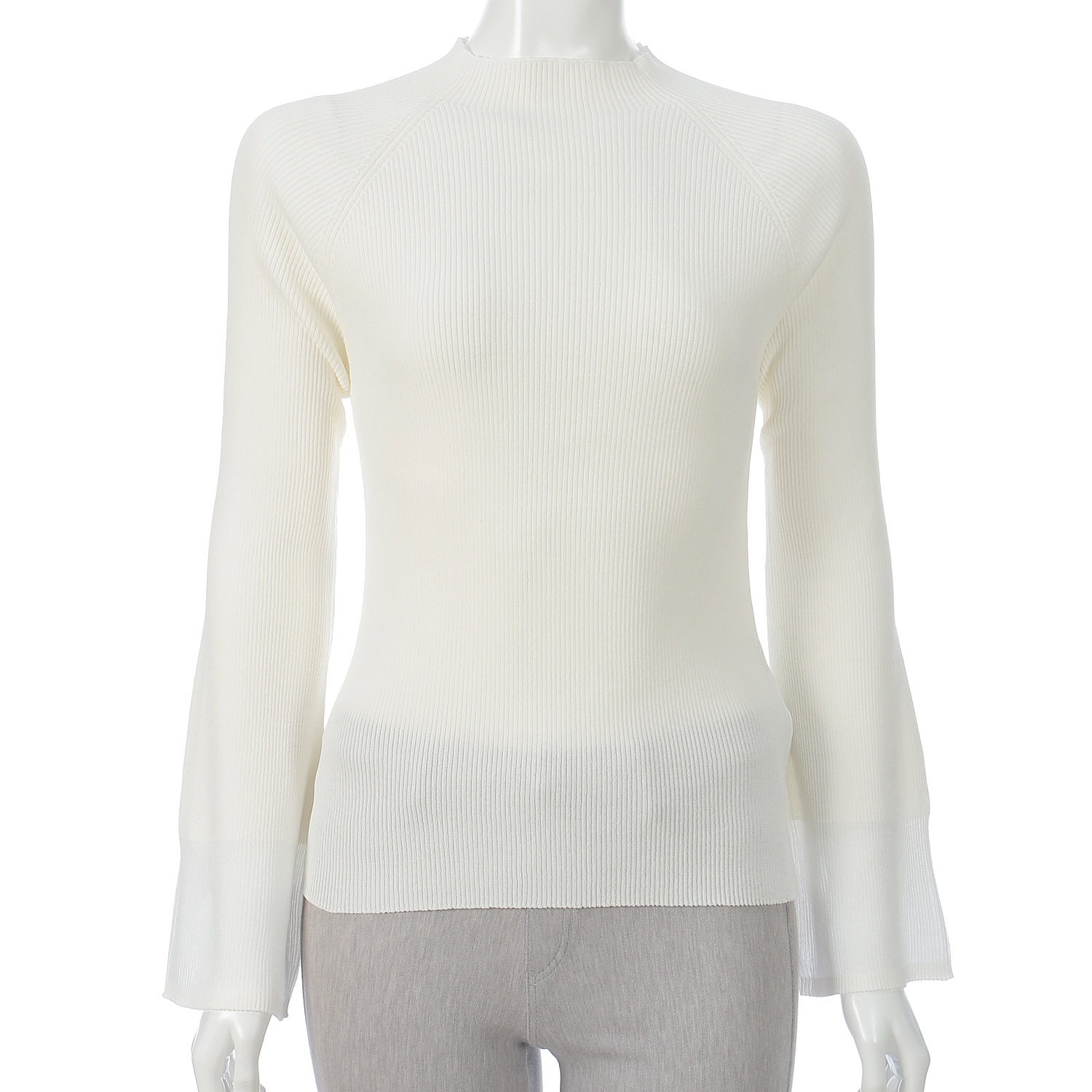 袖シアー素材使いプルオーバー - 画像6