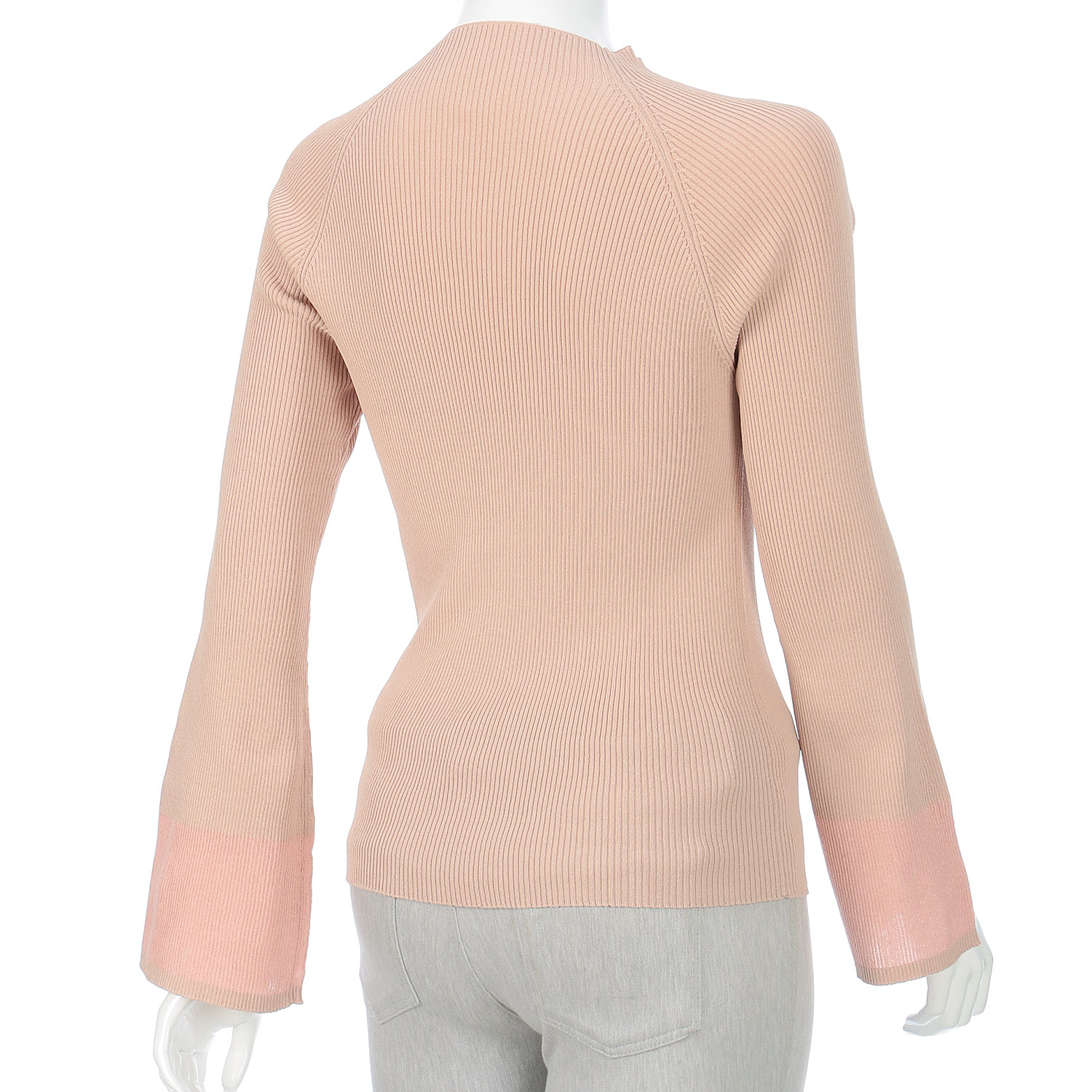 袖シアー素材使いプルオーバー - 画像8