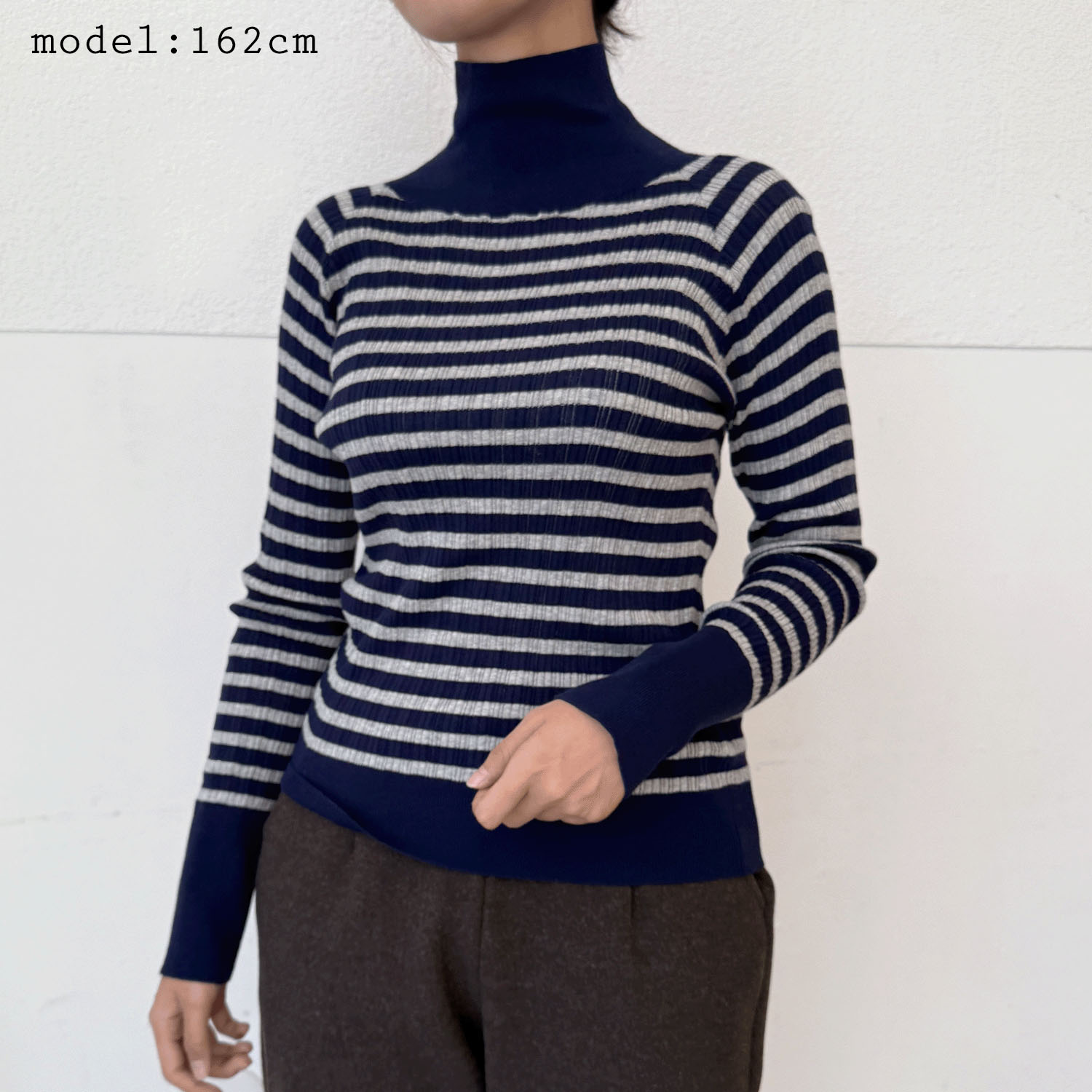 【Insta Live】ボトルネックプルオーバー - 画像1