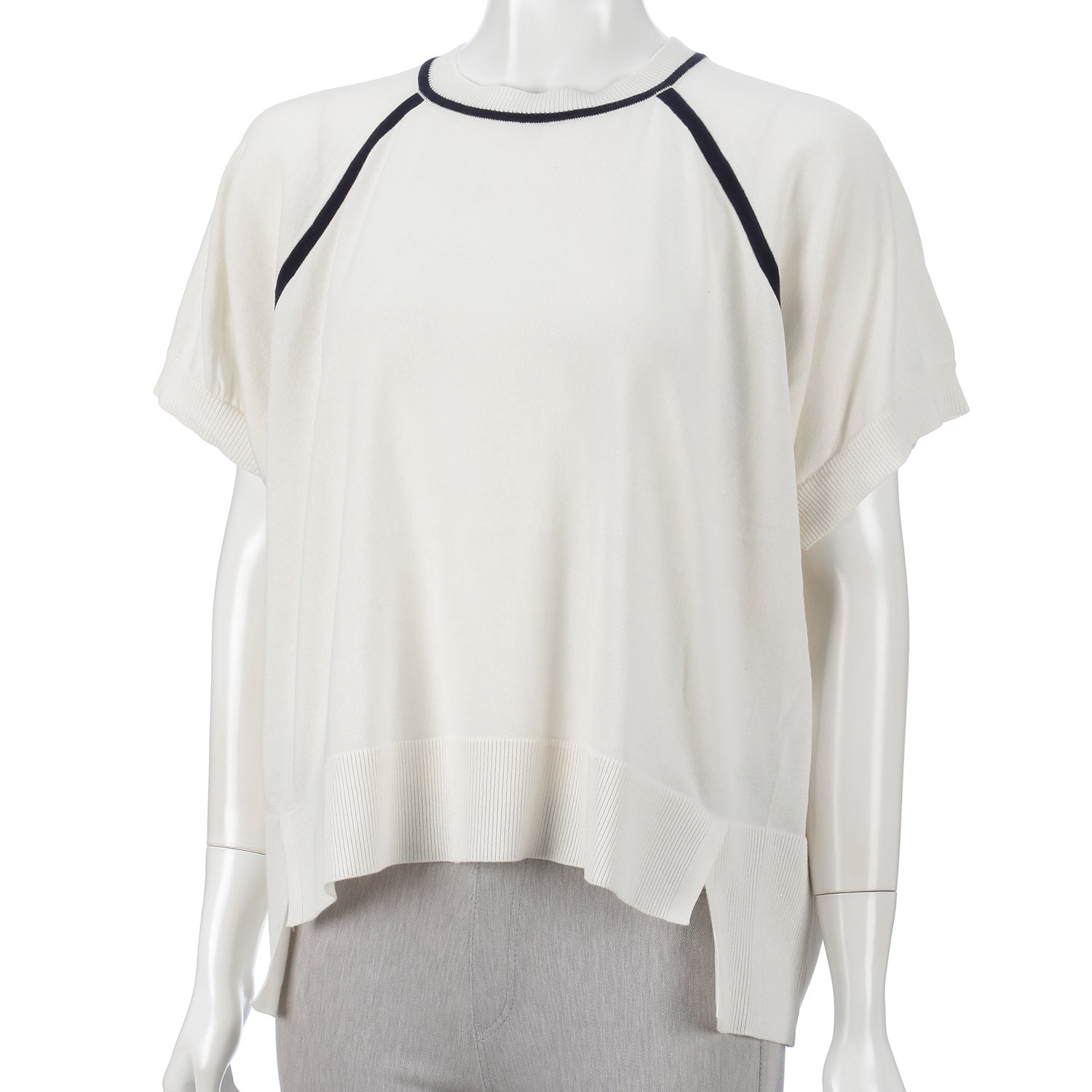 スビンコットンオーバーサイズクルーネックプルオーバー - 画像2