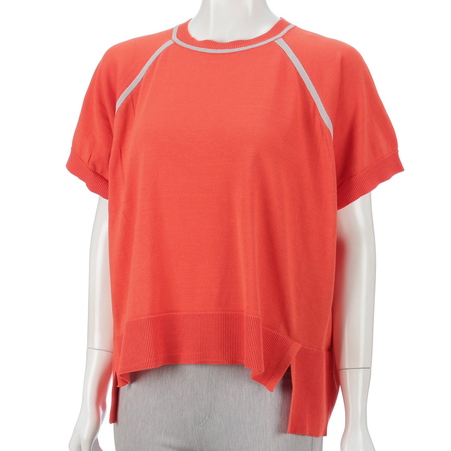 スビンコットンオーバーサイズクルーネックプルオーバー