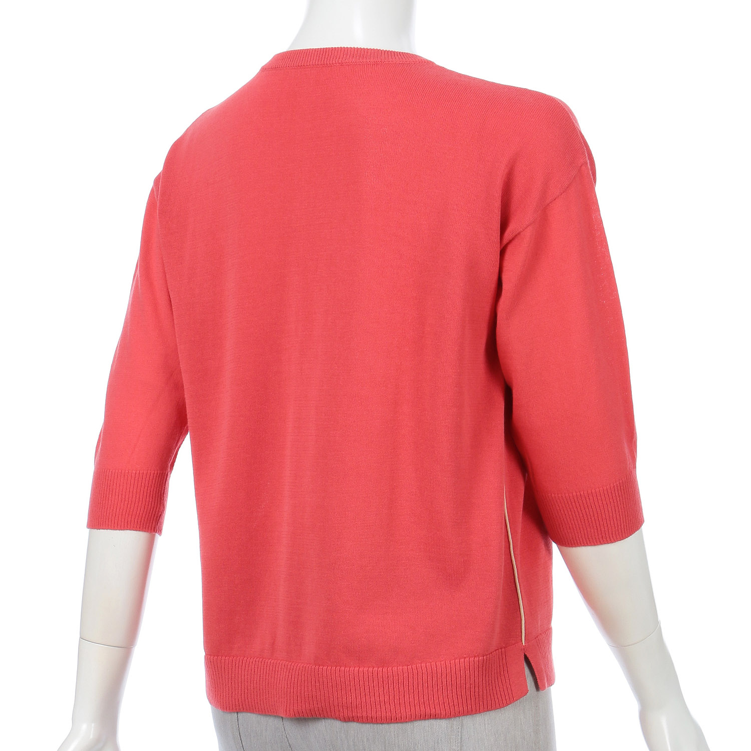 脇配色ライン天竺プルオーバー - 画像6