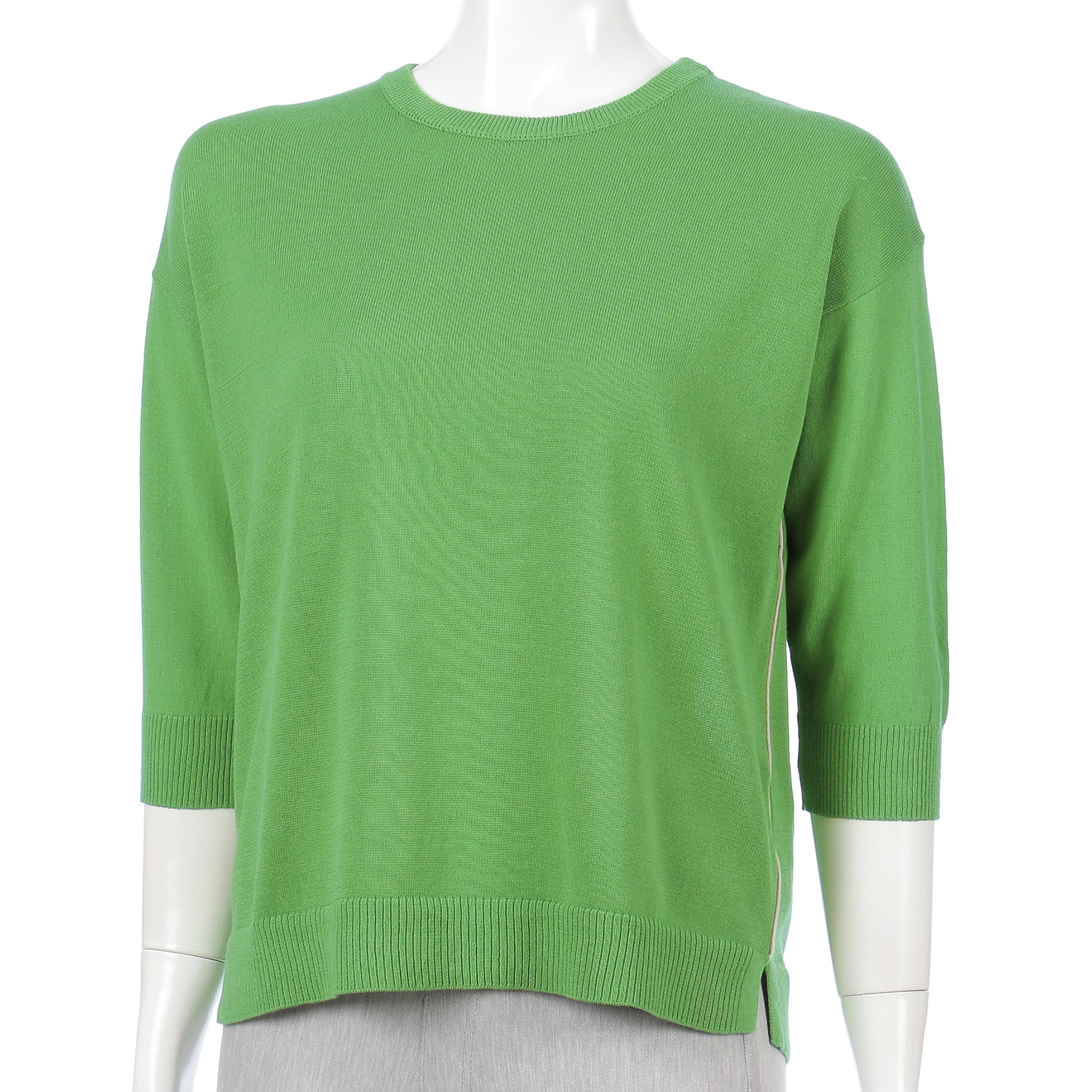 脇配色ライン天竺プルオーバー - 画像8