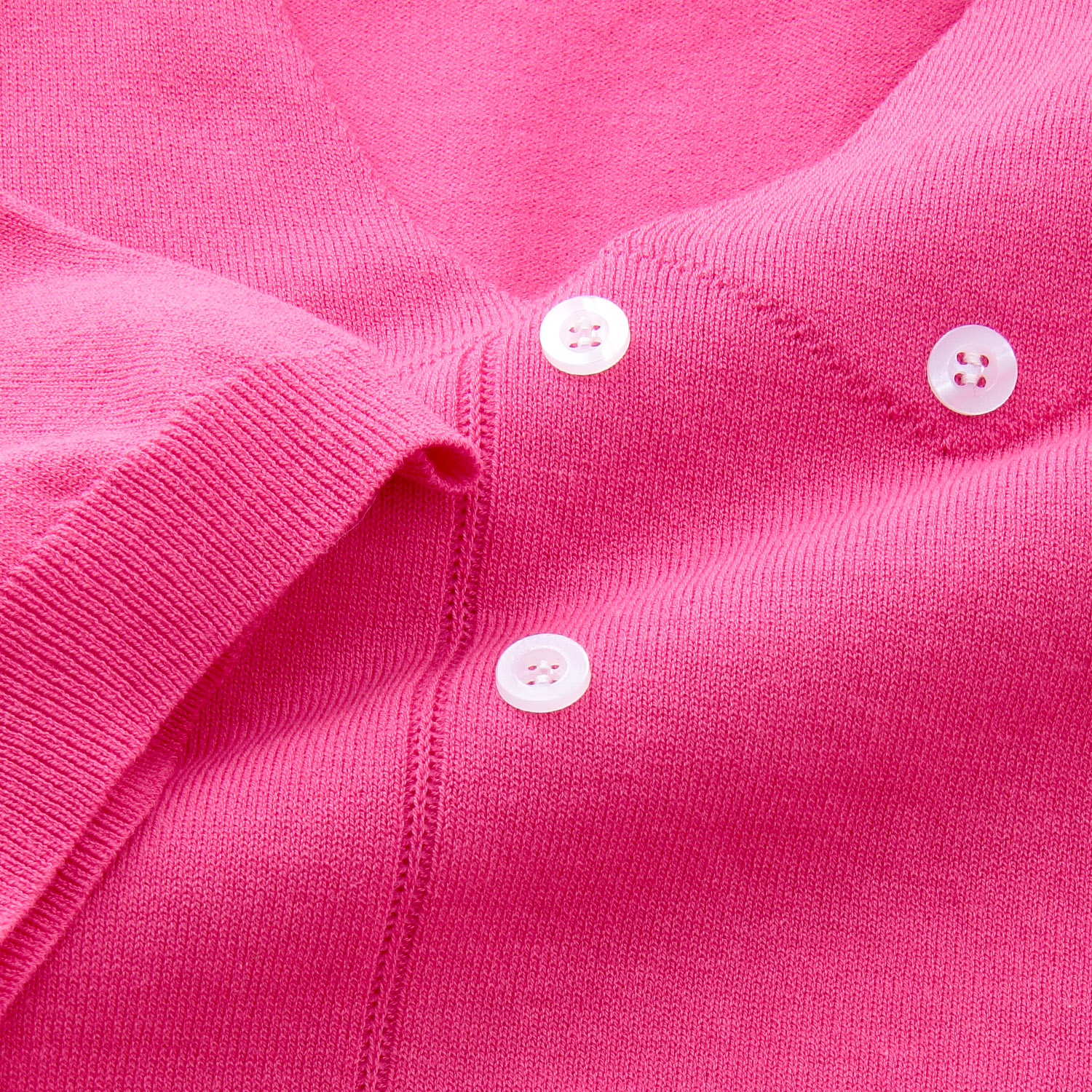 【Insta Live】ポロ衿風Vネックプルオーバー - 画像6