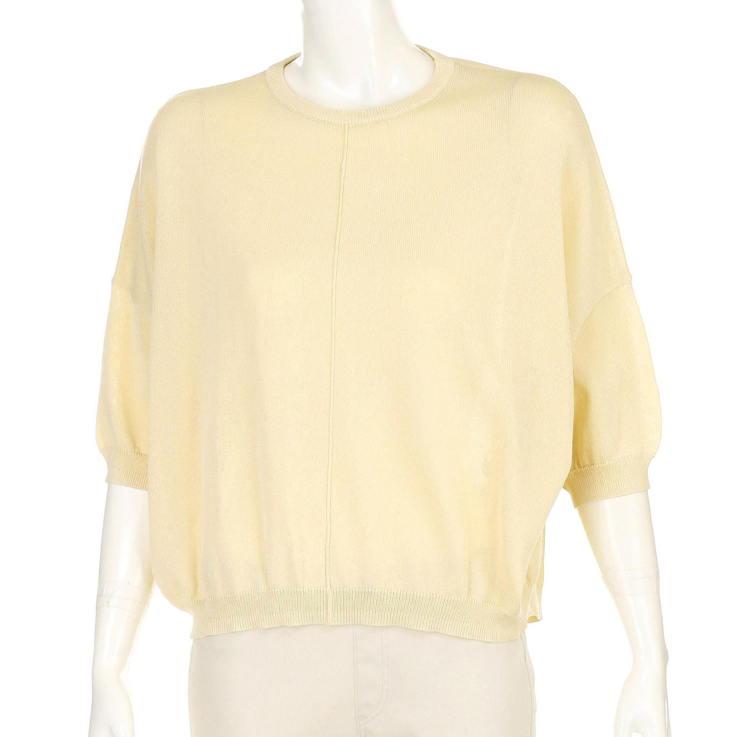 前身ピンタック使い チビ袖プルオーバー - 画像2