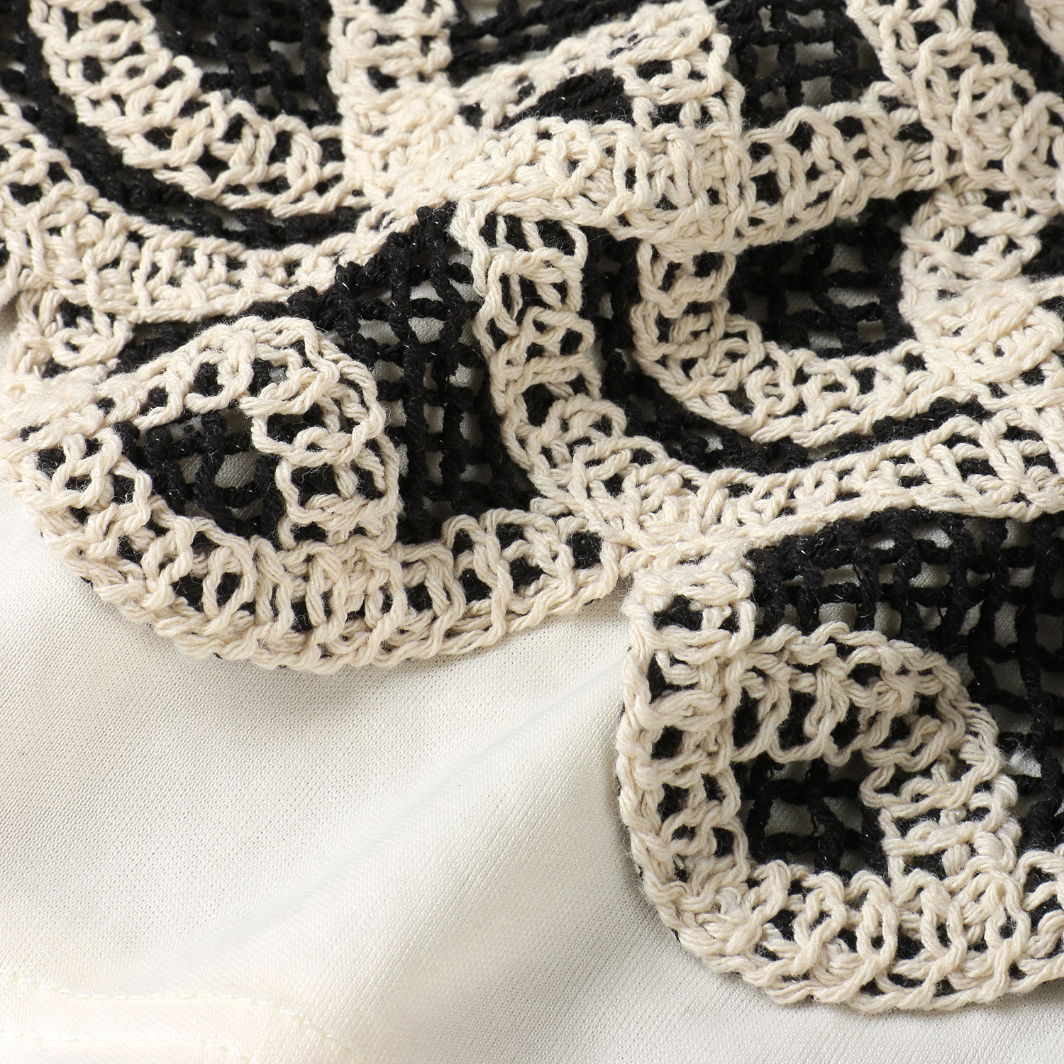 VERITE クロシェ風ロングスカート - 画像5