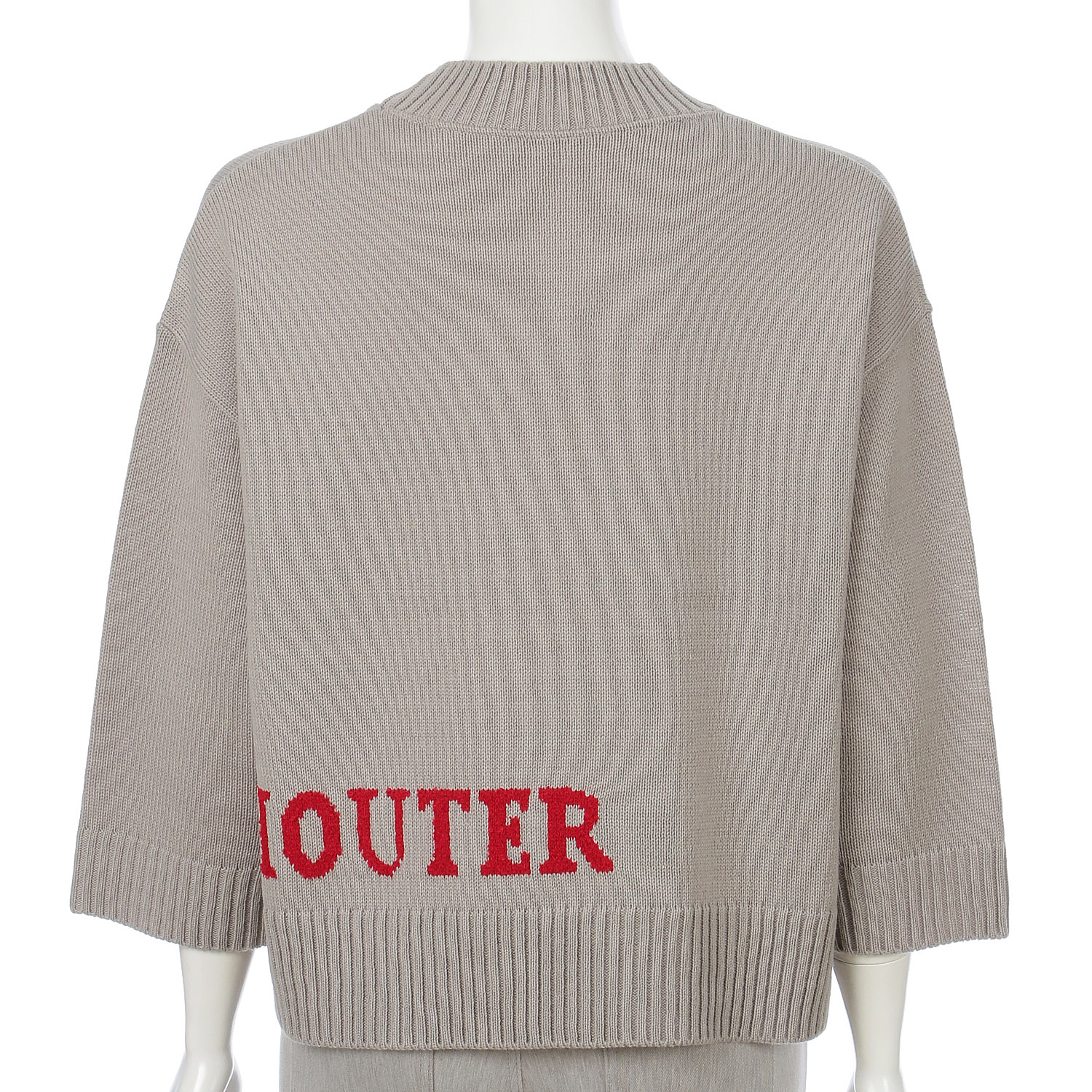 英字柄レイヤード - 画像3