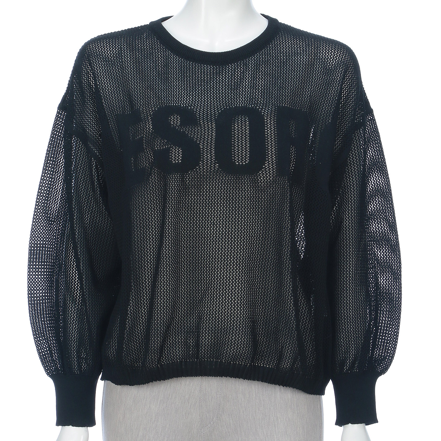 メッシュ英字柄レイヤード - 画像7