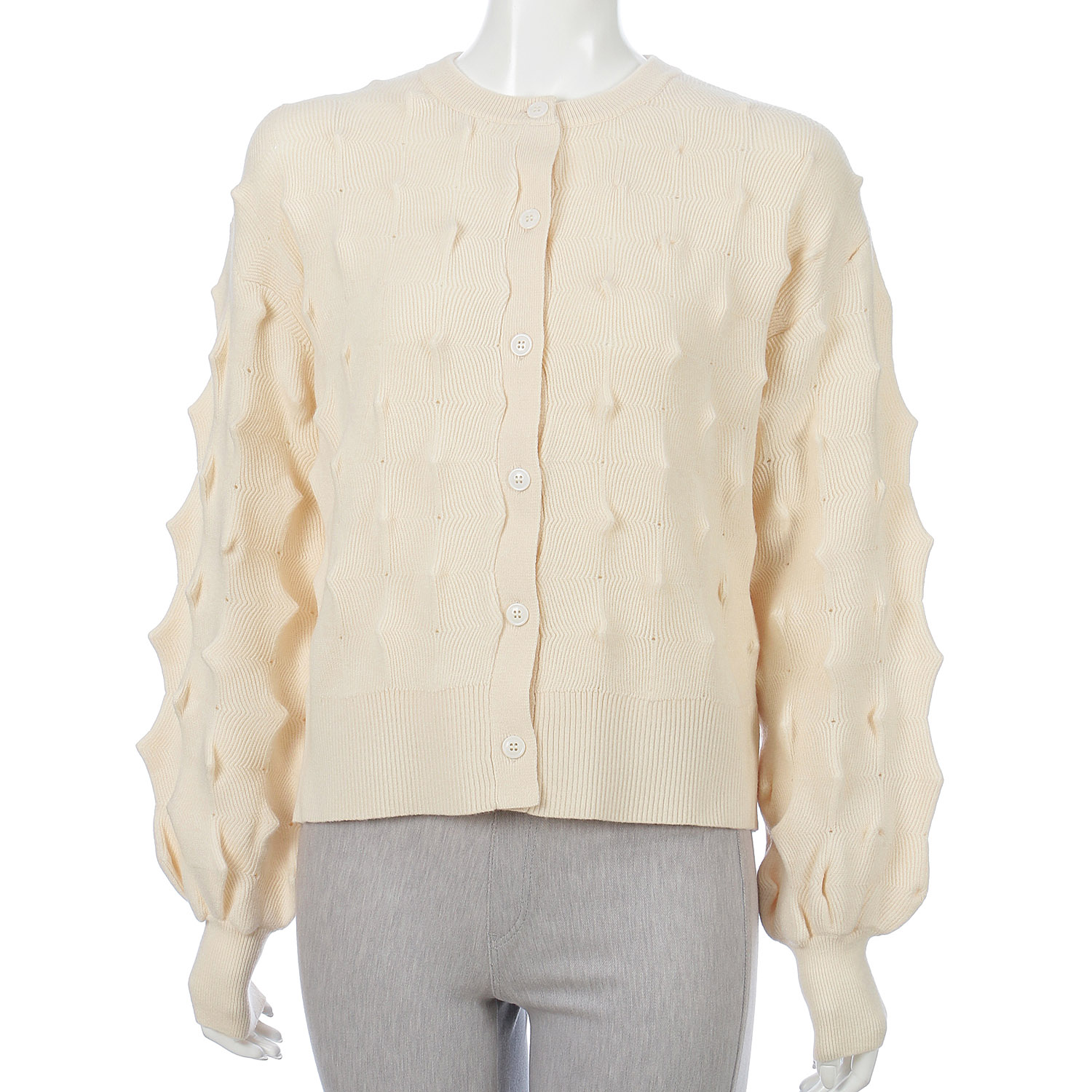 ポコポコ編地カーディガン - 画像5