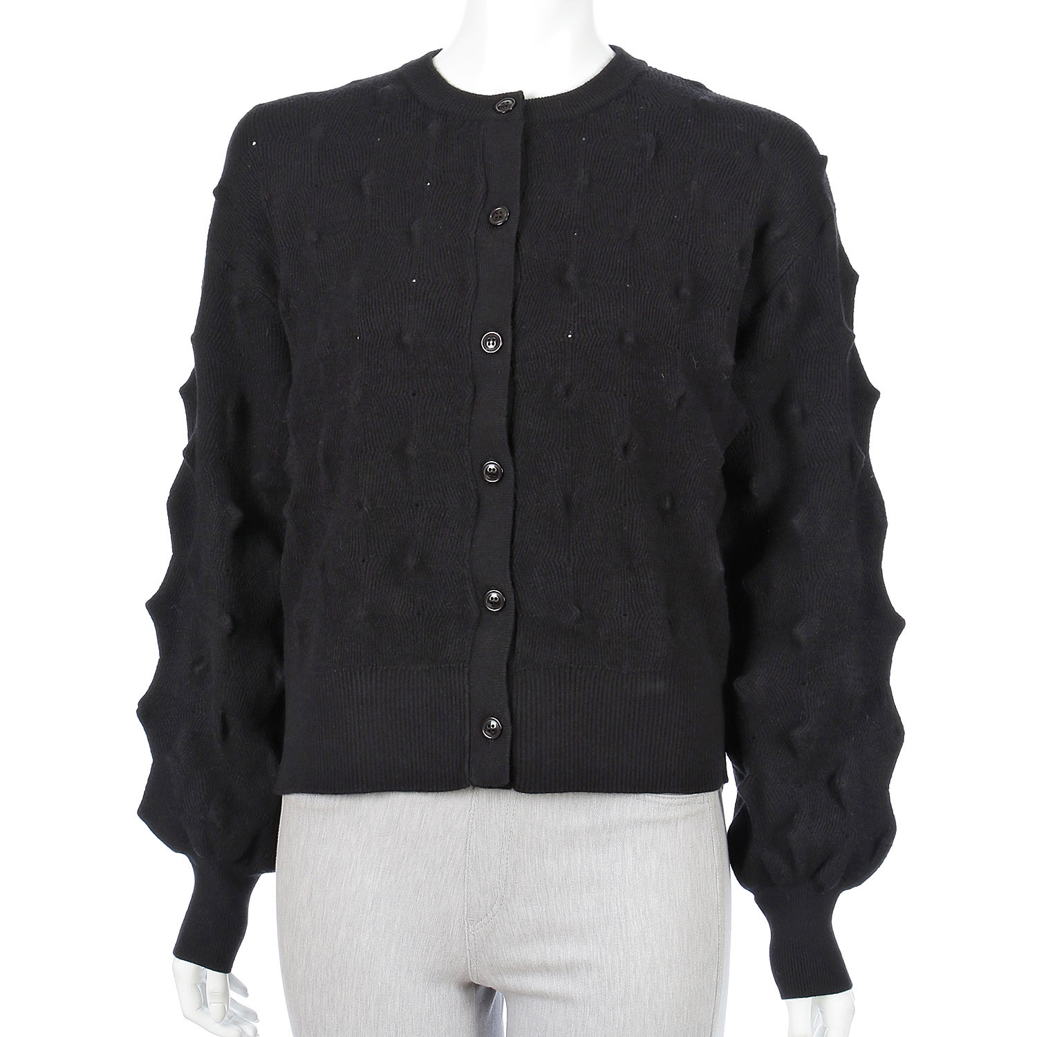 ポコポコ編地カーディガン - 画像7