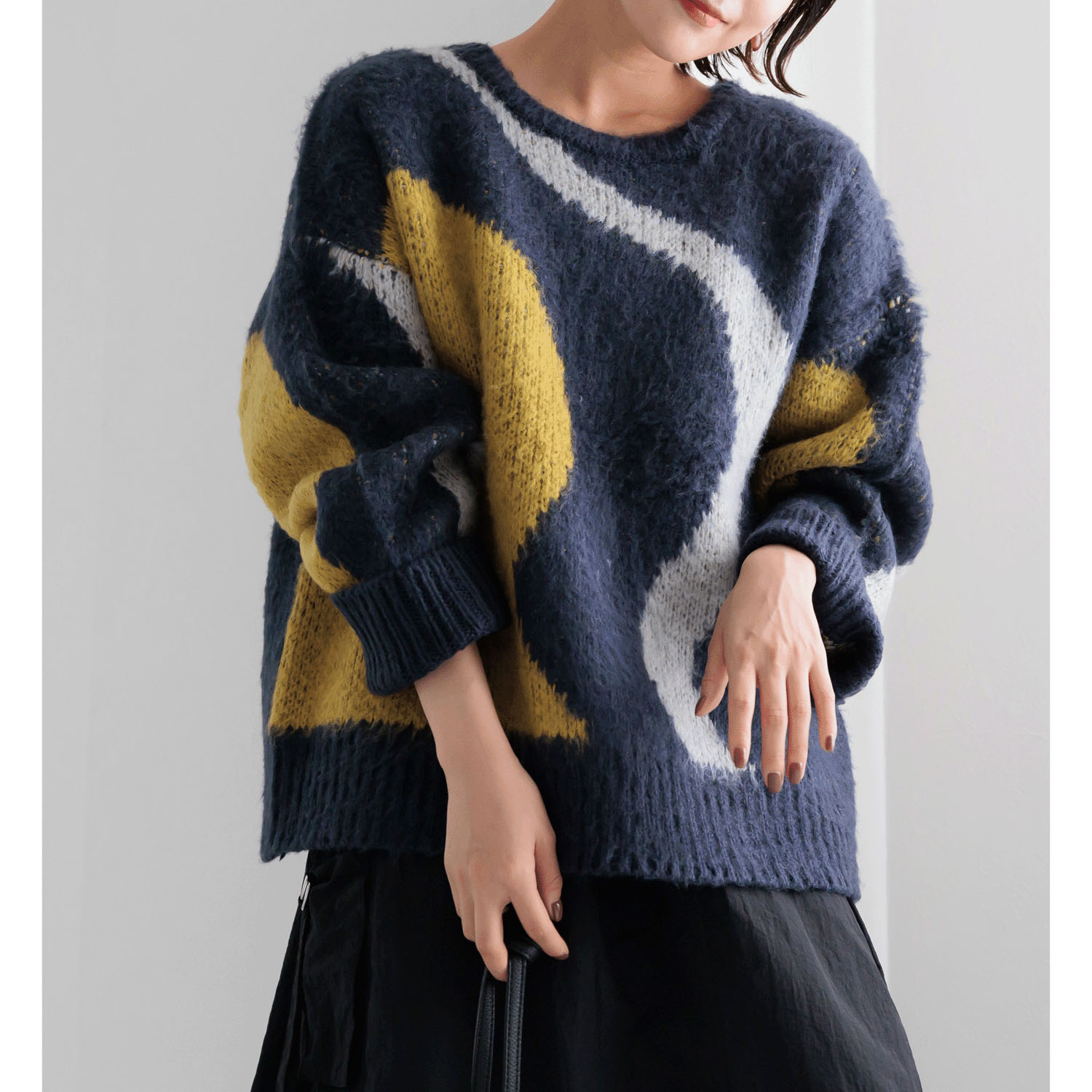 【my life】ジャカードプルオーバー - 画像8